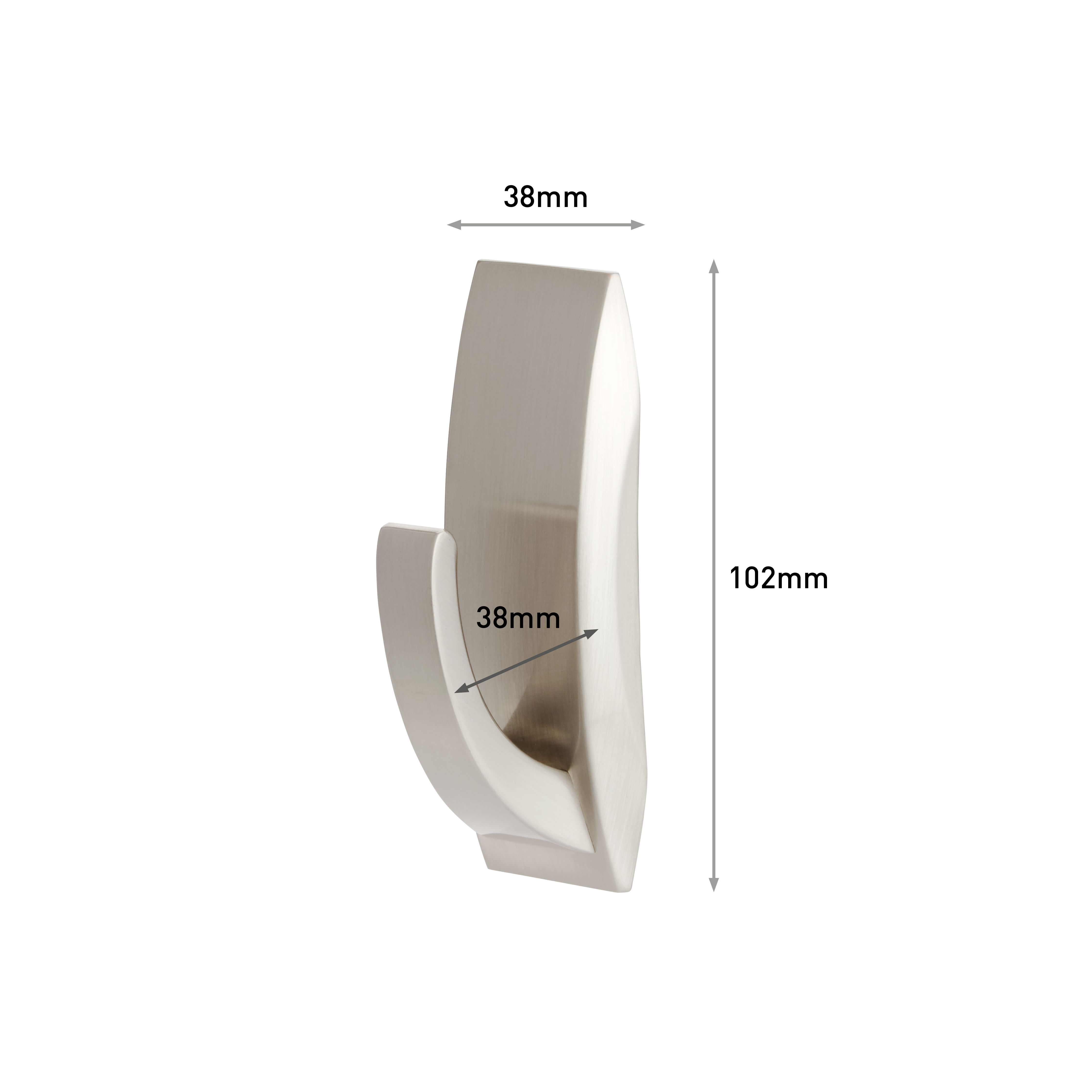 3M Command Modern Large Bath Hook (Holds)2.2kg - 7