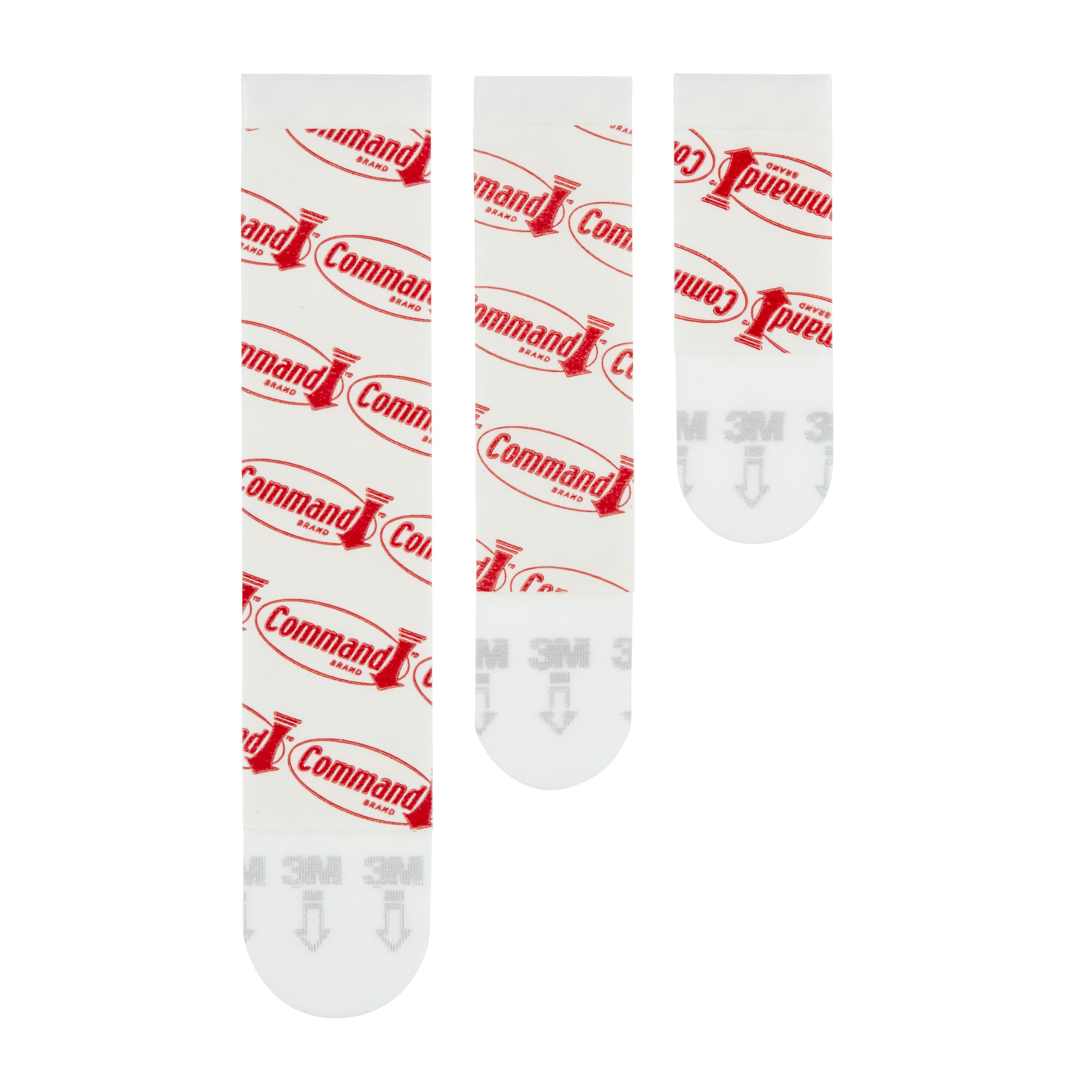 Command Refill Strips, Large, White, 6-Strips (17023P-ES) (2-Pack