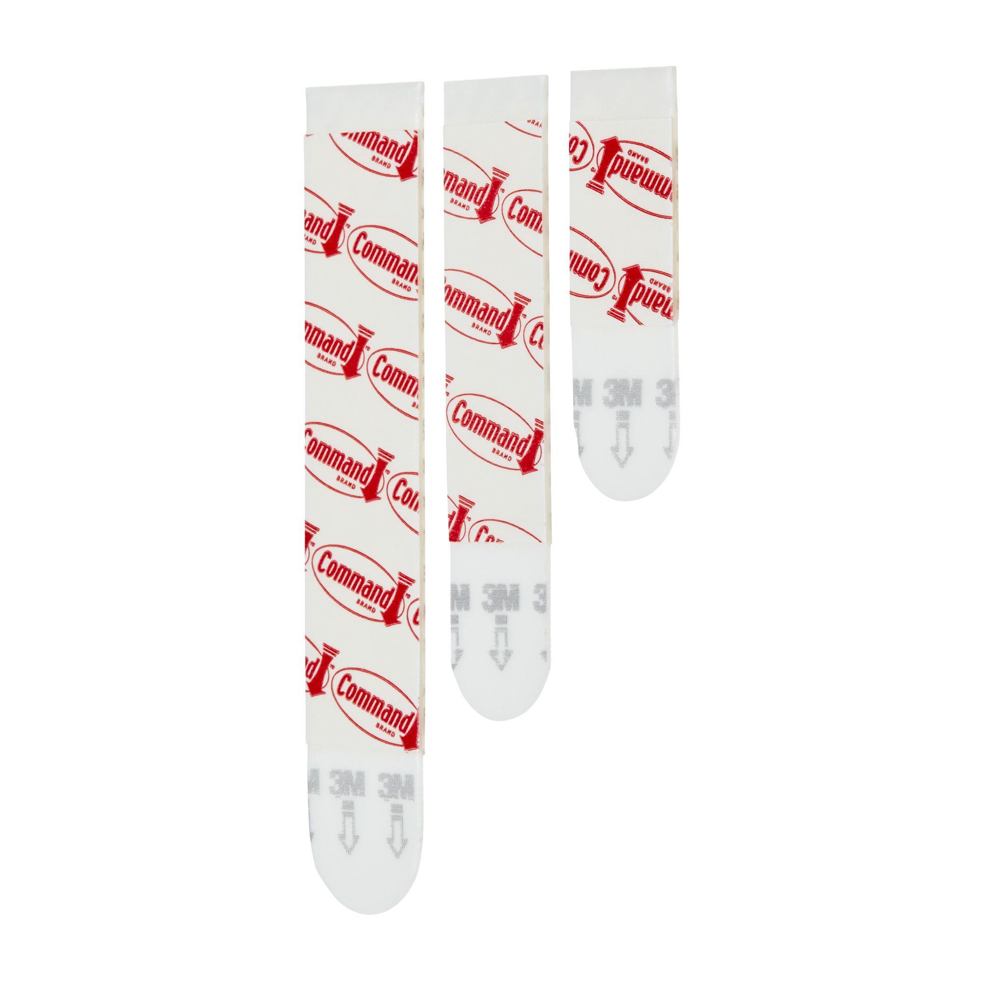 Command Refill Strips, White, 8 Small, 4 Medium, 4 Large/Pack - The  Highlanders Shop