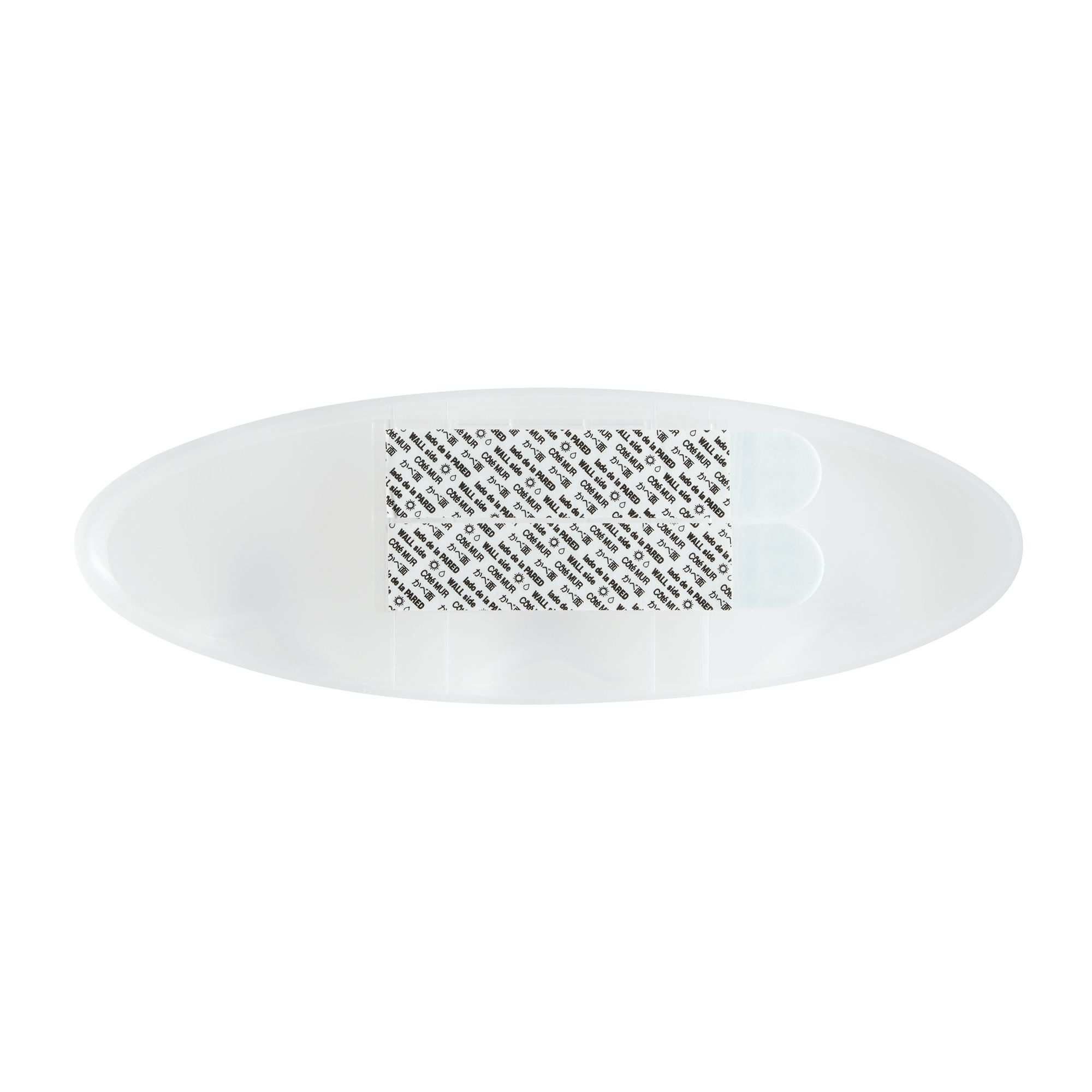 3M Large Transparent Bath Multi-hook (Holds)2.2kg