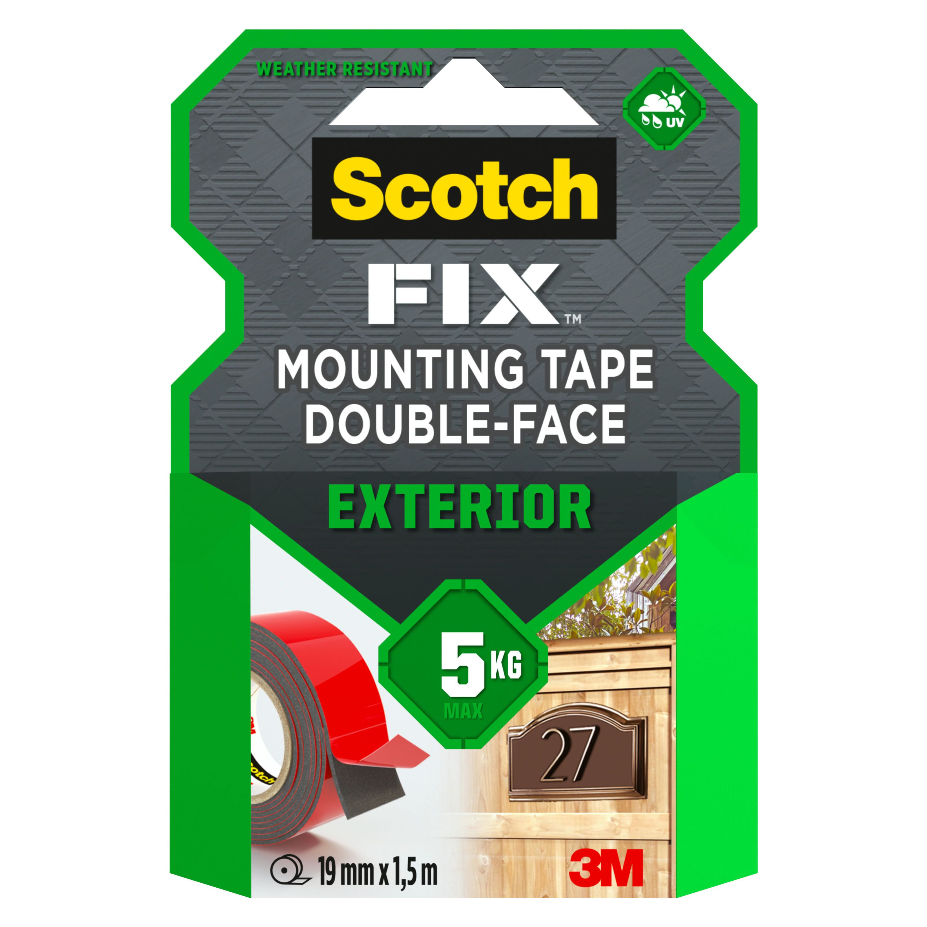 3M Mounting Tape (L)1.5m (W)19mm