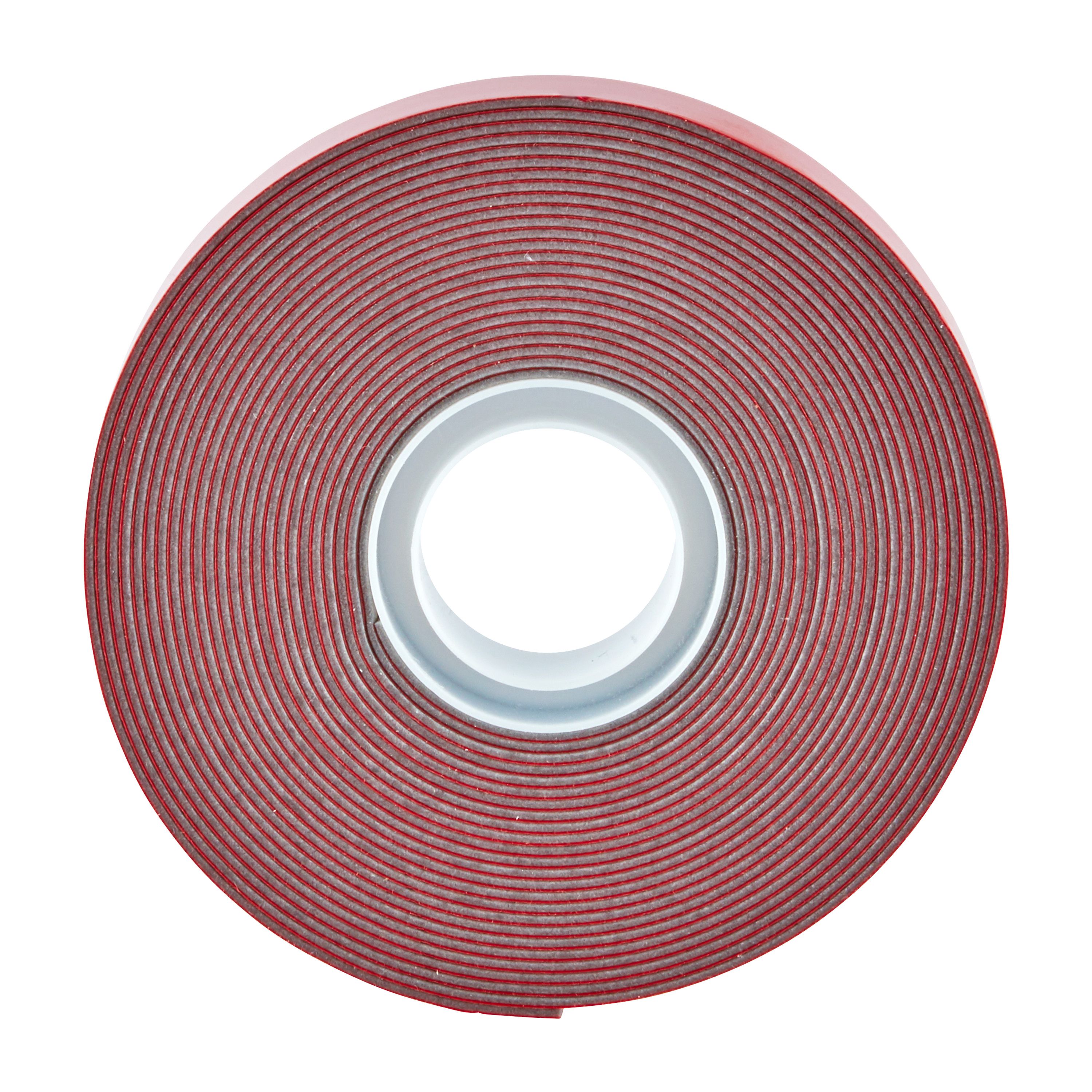 3M Scotch-Fix Exterior Red Mounting Tape (L)5m (W)19mm - 3