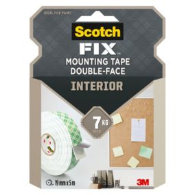 3M Scotch-Fix Interior Green Mounting Tape (L)5m (W)19mm