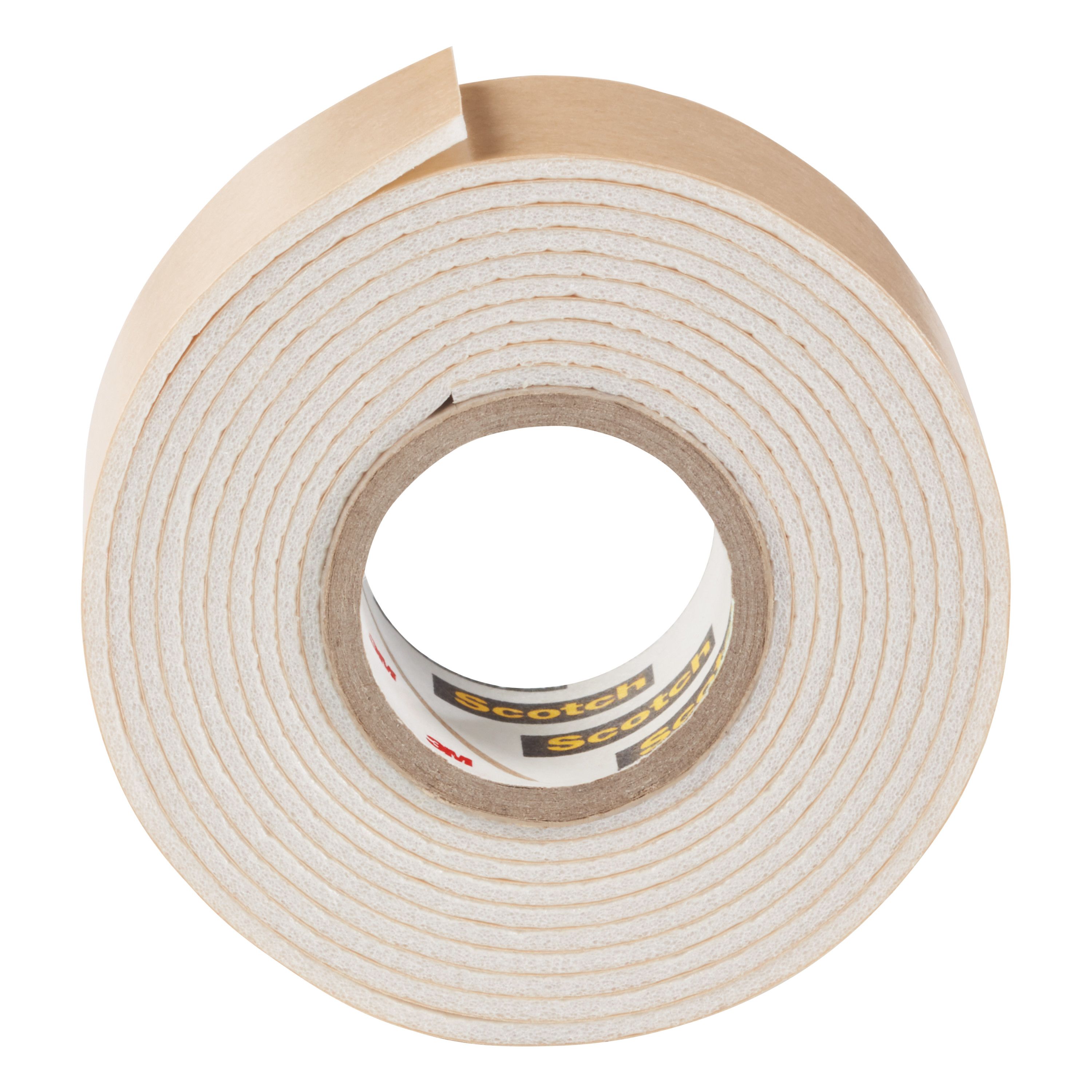 3M Scotch-Fix Mirror Beige Mounting Tape (L)1.5m (W)19mm - 3
