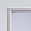 4 panel 2 Lite Glazed White Internal Bi-fold Door set, (H)1950mm (W)674mm