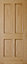 4 panel Fully finished Unglazed Oak veneer Internal Door, (H)1981mm (W)762mm (T)35mm