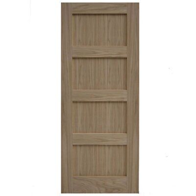 4 Panel Patterned Unglazed Internal Door, (H)1981mm (W)762mm (T)35mm ...