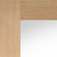 4 panel Patterned Unglazed Traditional Smooth White LH & RH Internal Single swing Door, (H)1981mm (W)610mm
