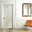 4 panel Unglazed White Woodgrain effect Internal Bi-fold Door set, (H)1950mm (W)826mm