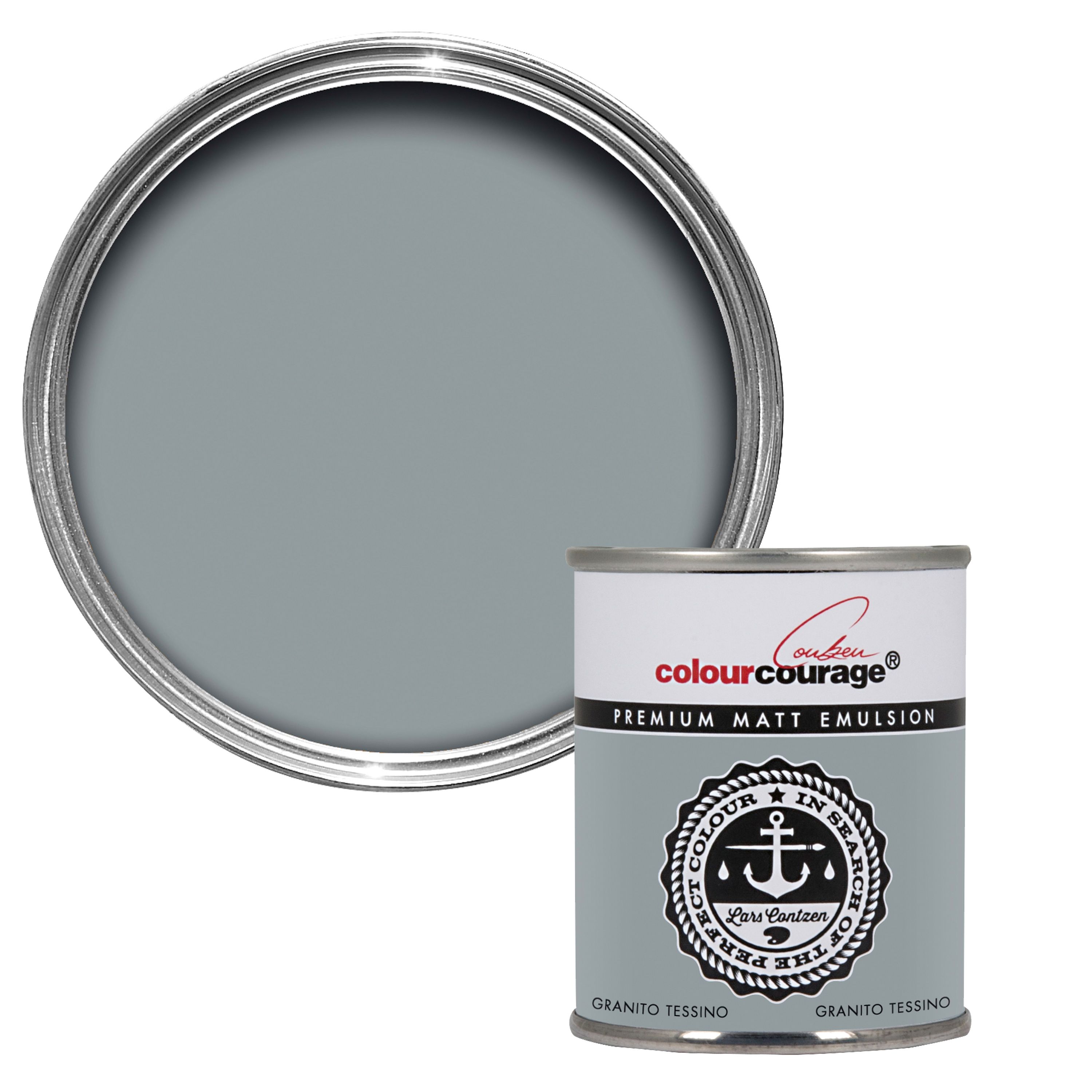 colourcourage Granito tessino Matt Emulsion paint 125ml Tester pot