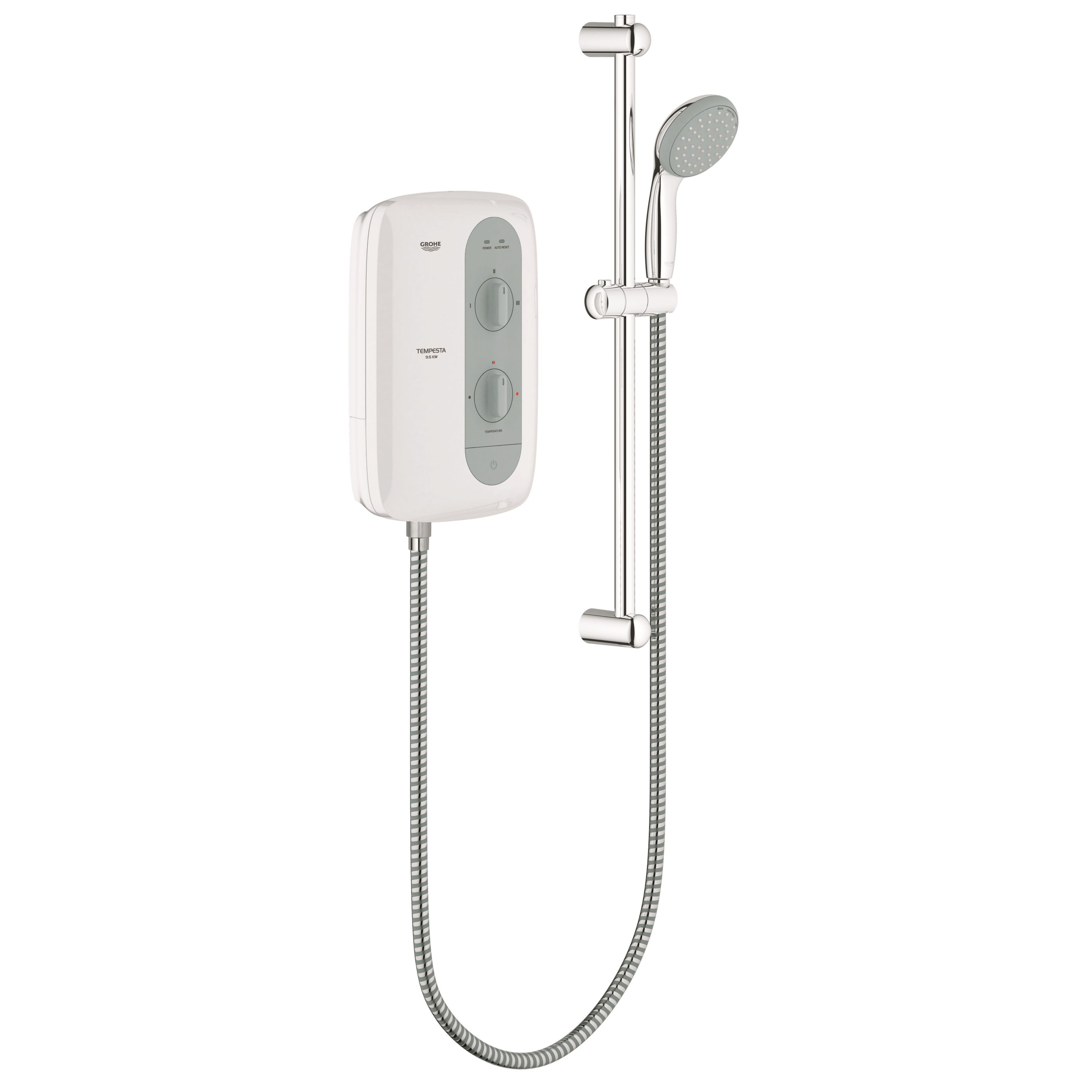 Grohe Tempesta Night Grey Electric Shower, 9.5 Kw