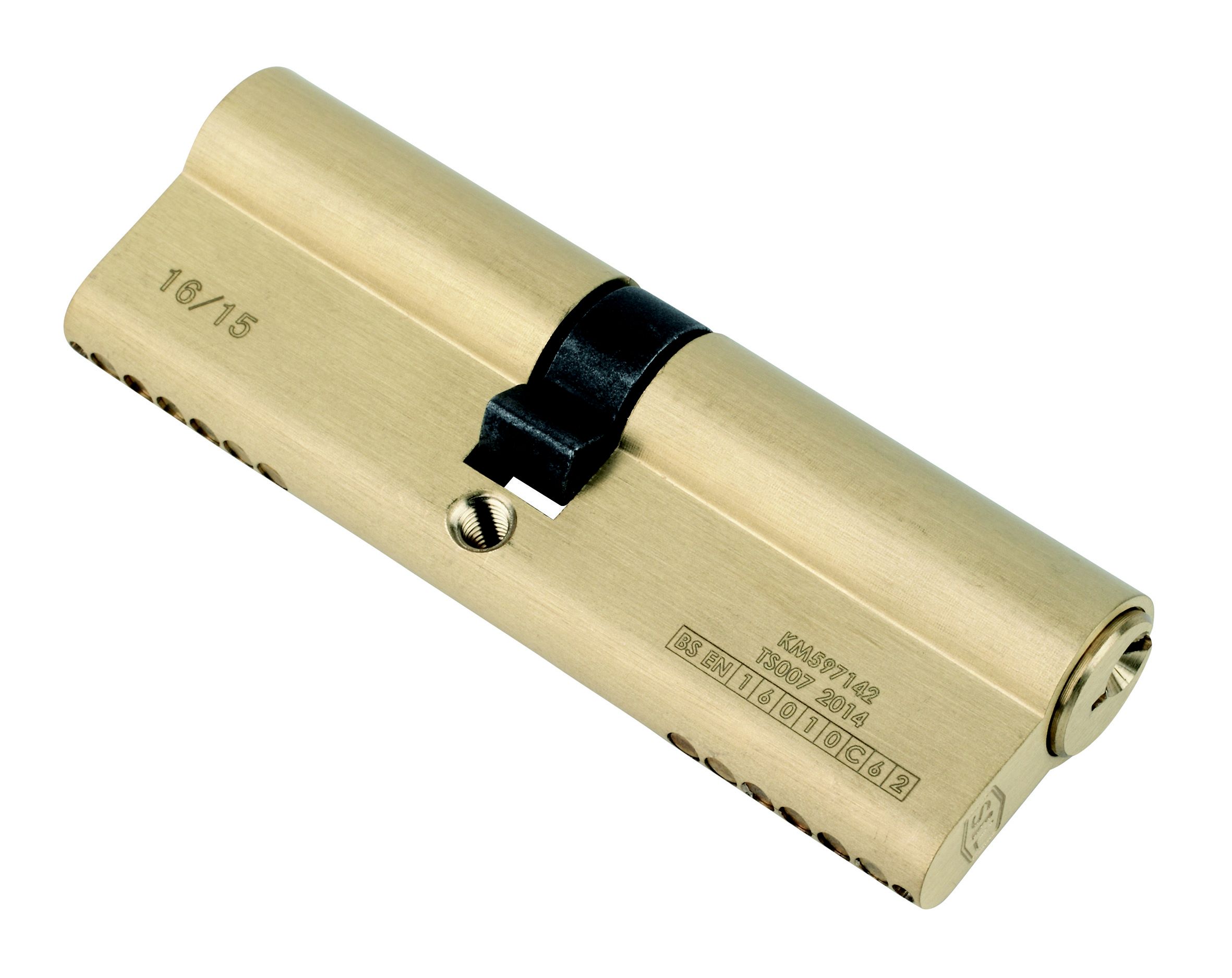 45/50 DOUBLE EURO CYLINDER BRASS
