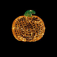 450mm Warm white LED Pumpkin