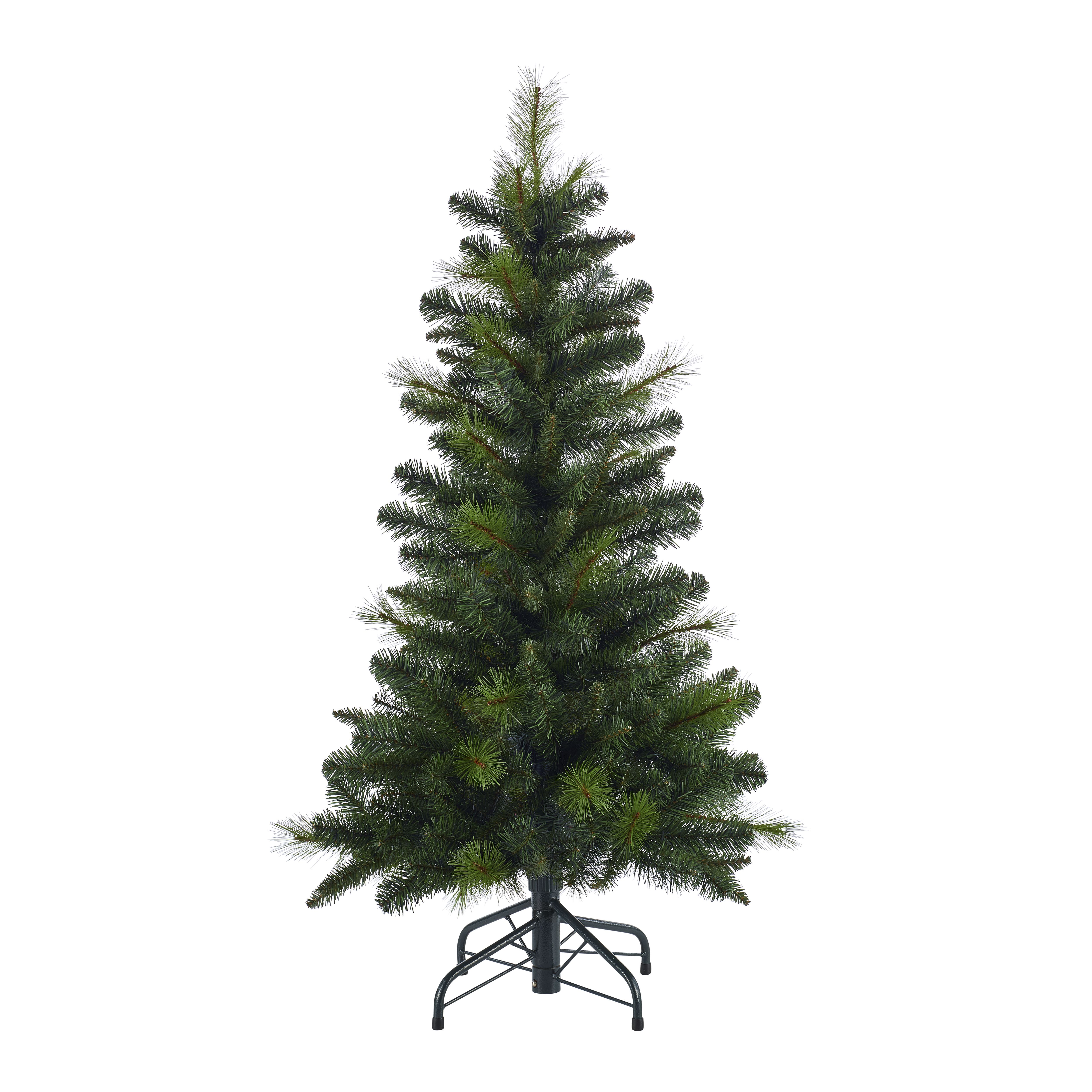 4ft Eiger Natural looking Artificial Christmas tree DIY at B&Q