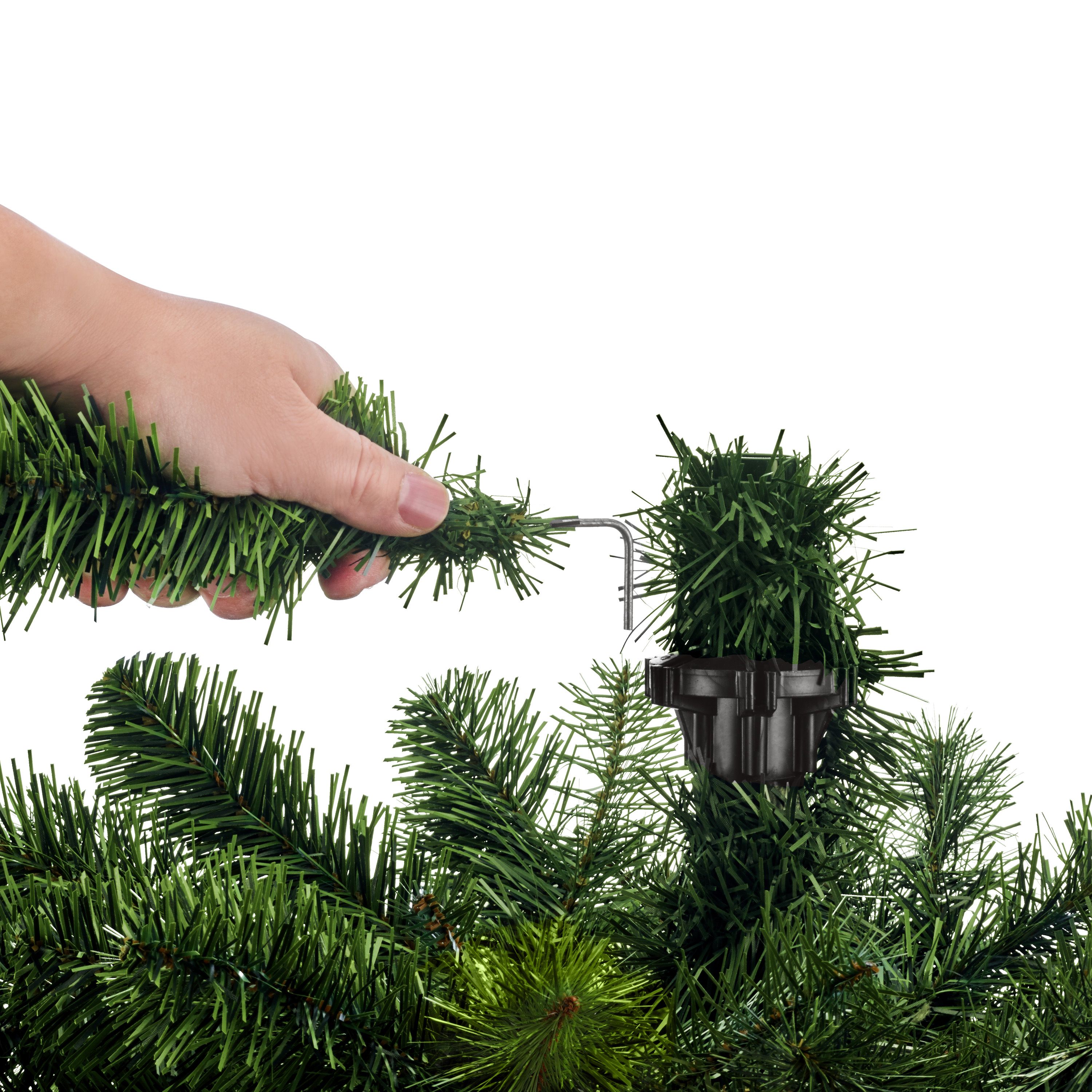 4ft Eiger Natural looking Green Full Artificial Christmas tree - 6