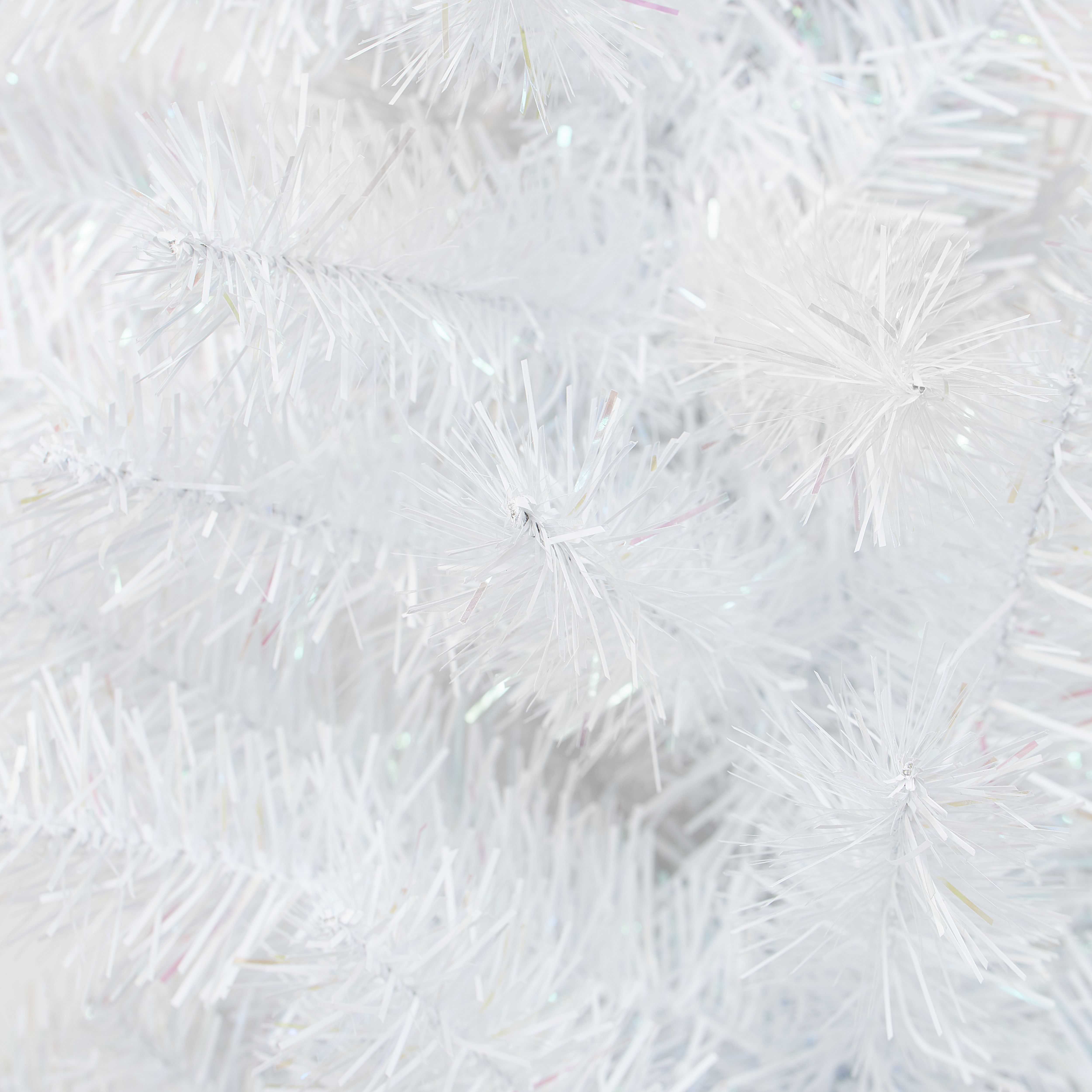 4ft Orelle Iridescent White Full Artificial Christmas tree - 5