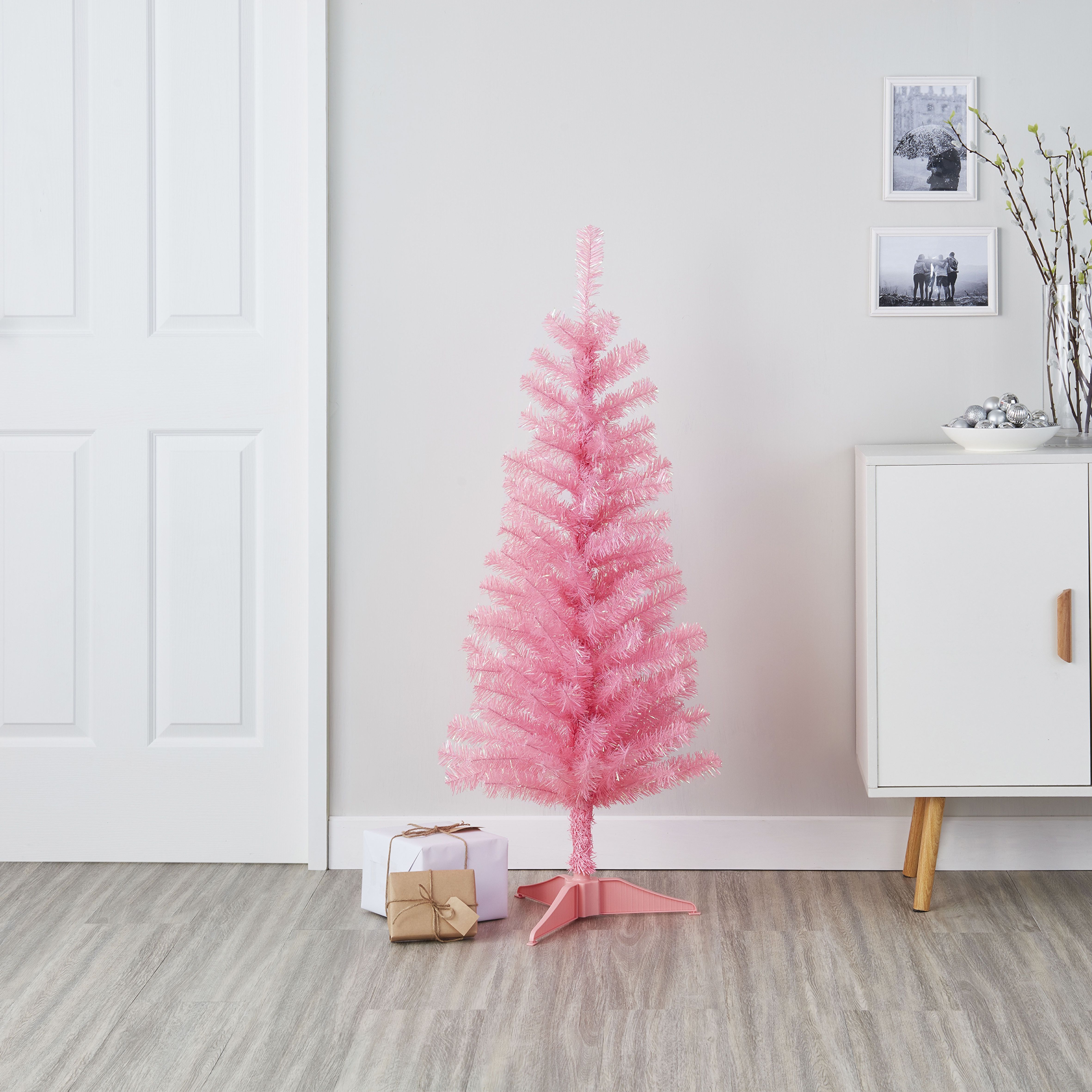 4ft Orelle Pink Full Artificial Christmas tree