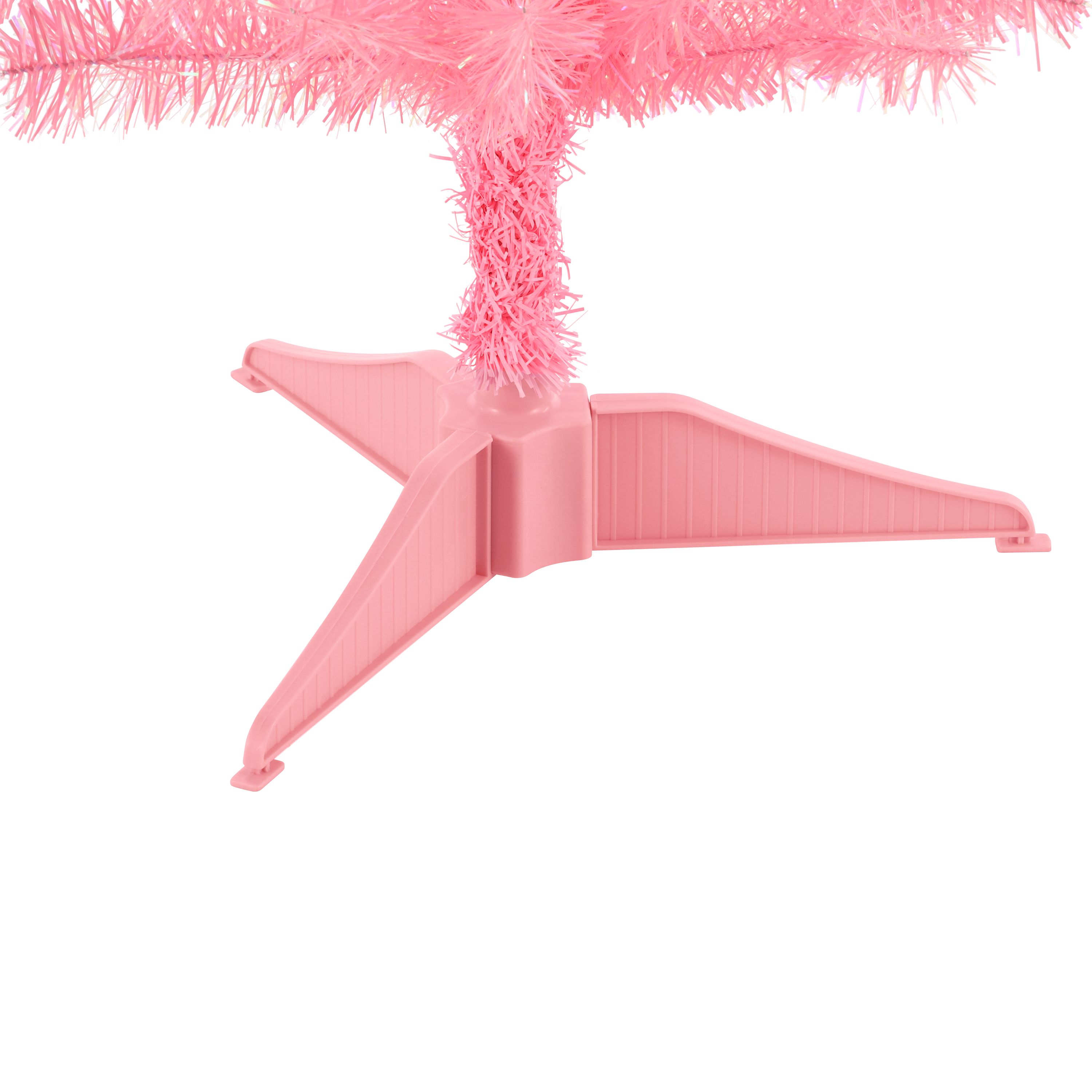 4ft Orelle Pink Full Artificial Christmas tree - 3