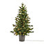 4ft Thetford Natural looking Pre-lit Artificial Christmas tree