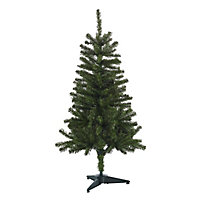 4ft Woodland Full looking green with PVC tips Artificial Christmas tree