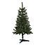 4ft Woodland Full looking green with PVC tips Artificial Christmas tree