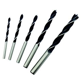 Wood drill bit online set b&q