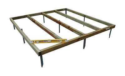 4X6 OVERLAP APEX SHED BASE