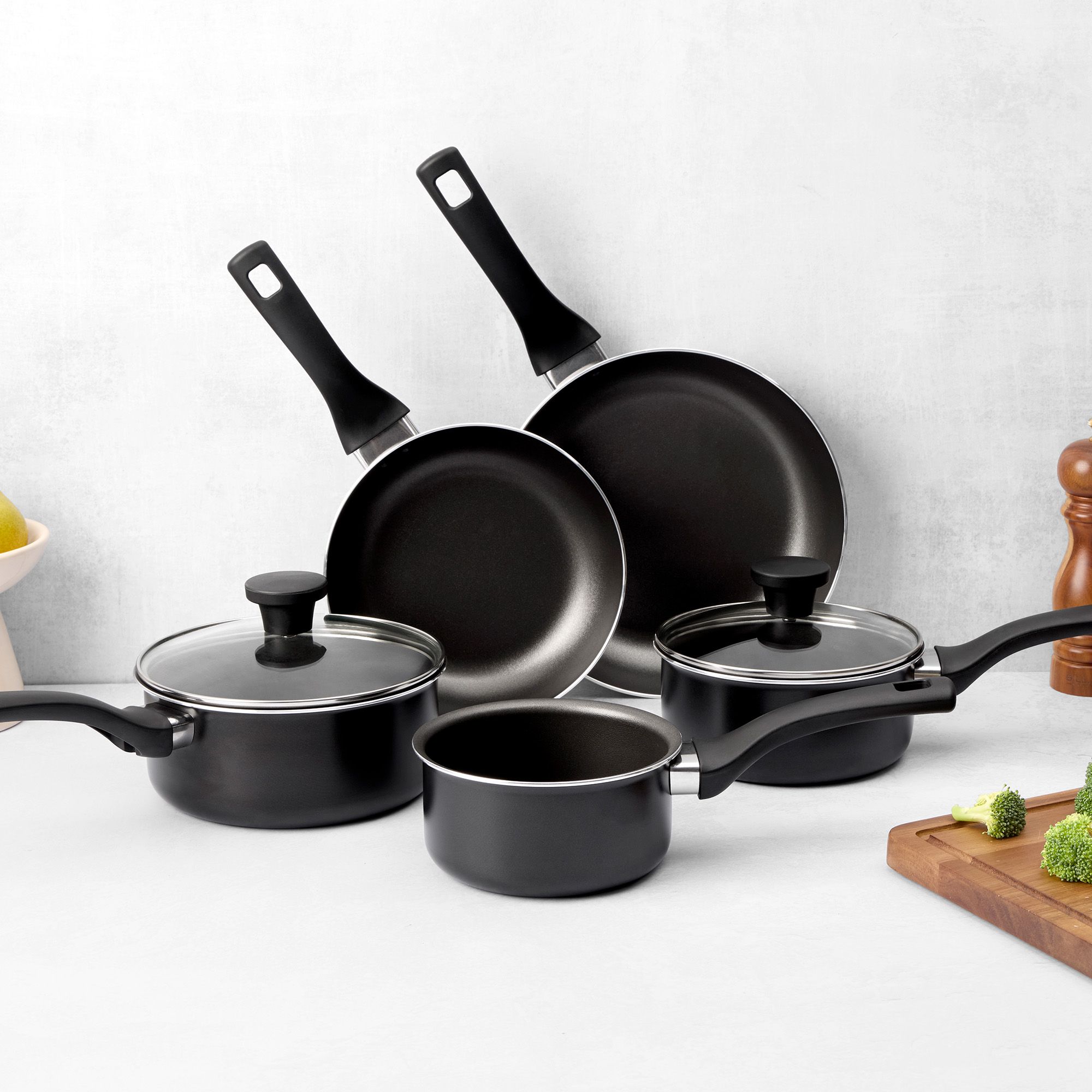 5 piece Aluminium Non-stick Cookware set
