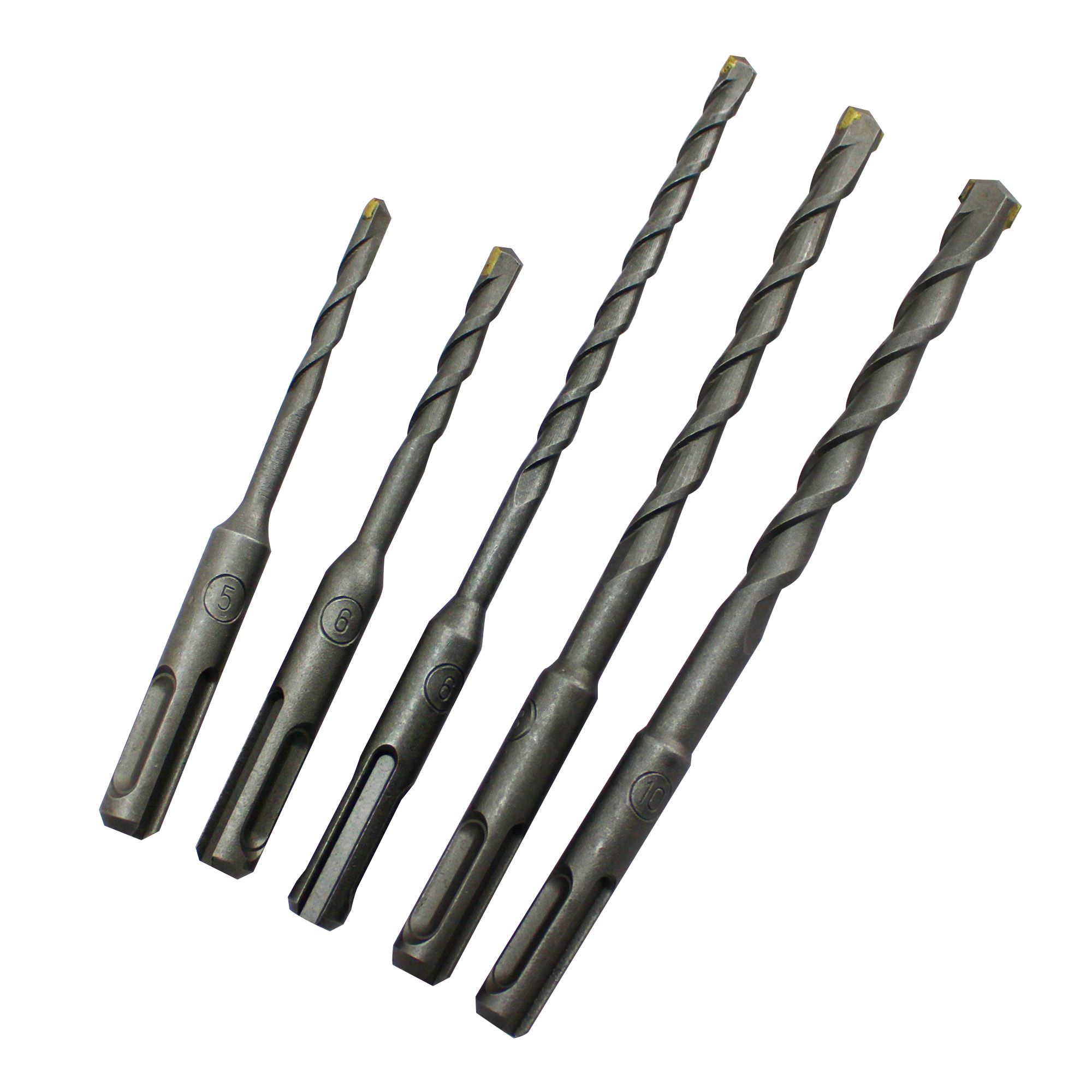 5 piece SDS plus Masonry Drill bit set DRS34730