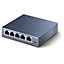 5 port Navy Blue Ethernet switch