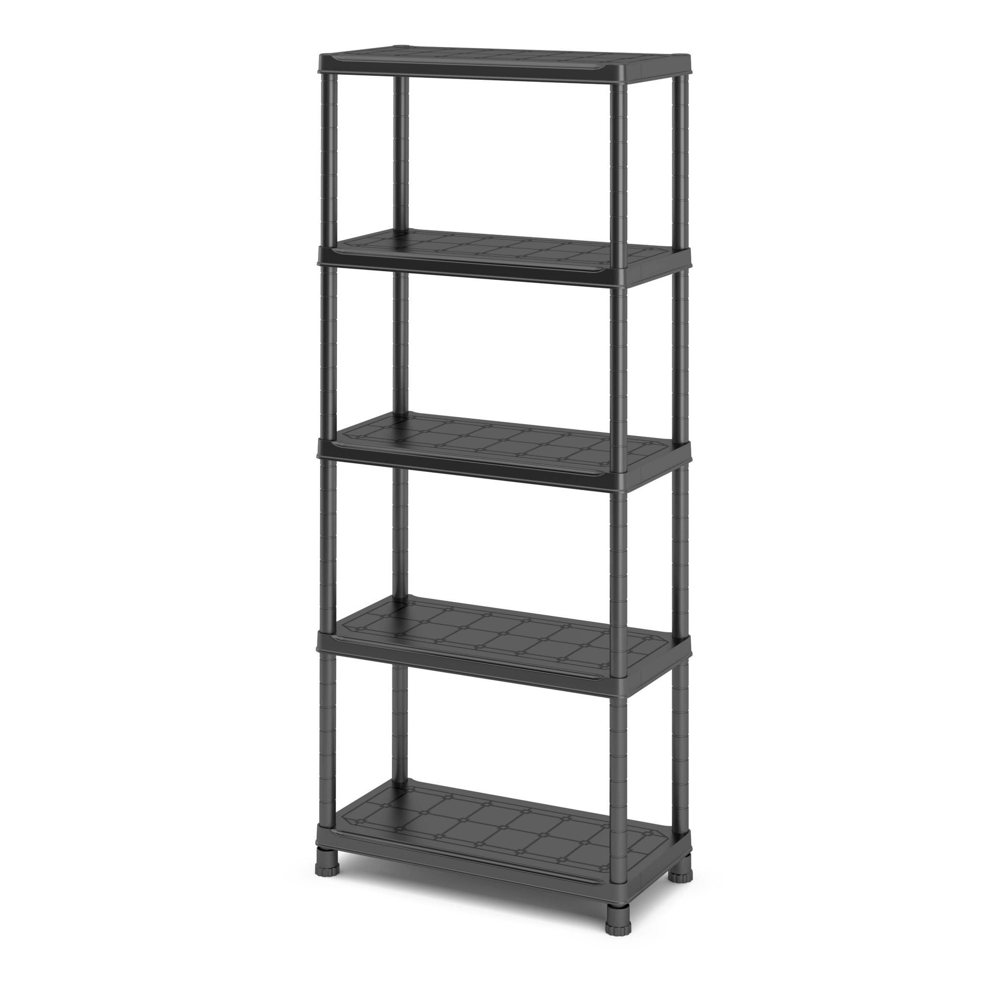 5 Shelf Plastic Shelving Unit (H)1820mm (W)800mm (D)400mm | DIY At B&Q