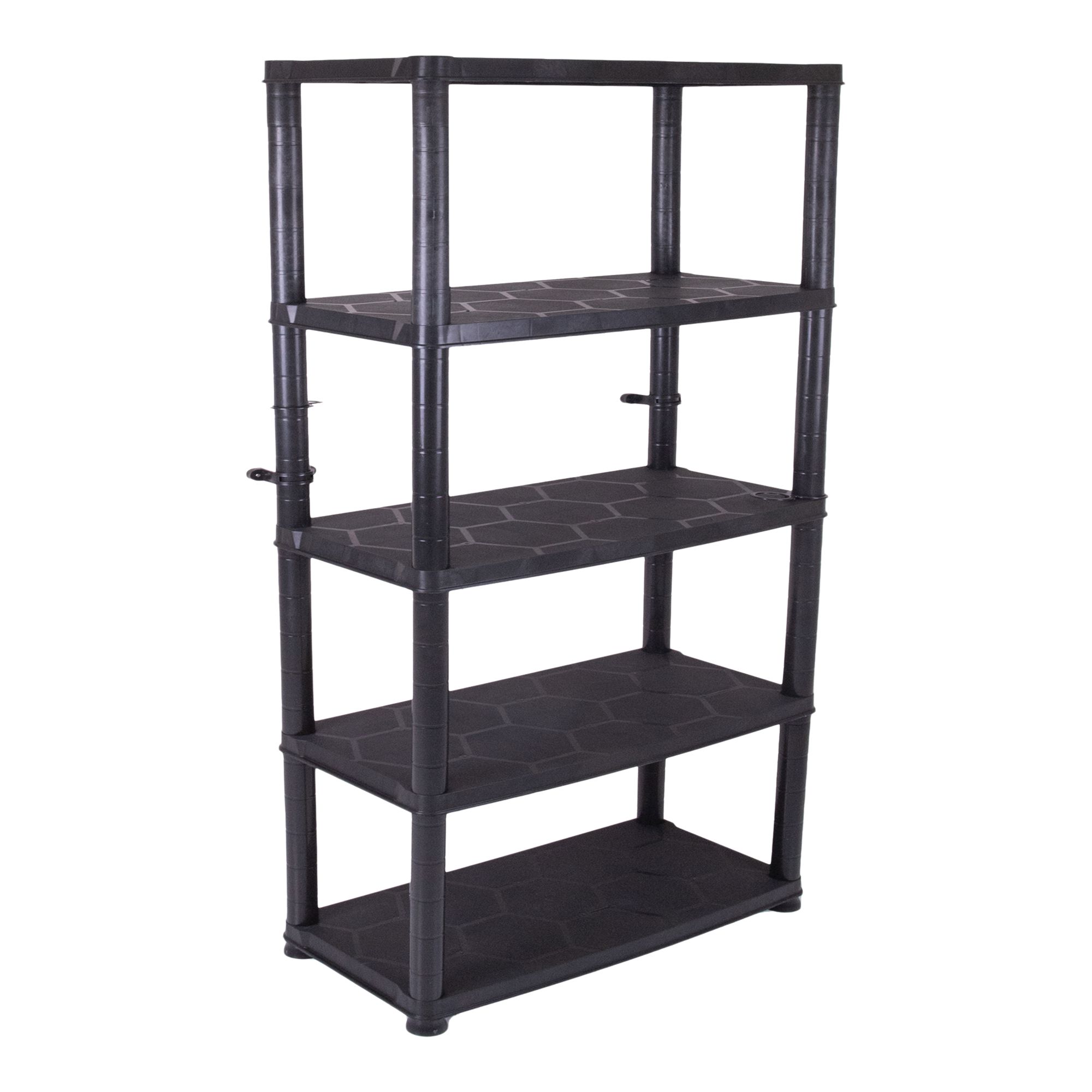 5 shelf Plastic Shelving unit (H)1850mm (W)1200mm (D)400mm