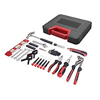 50 piece Black & red Hand tool kit TK02