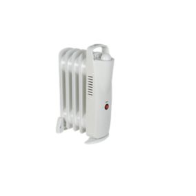 500W White Oil-filled radiator