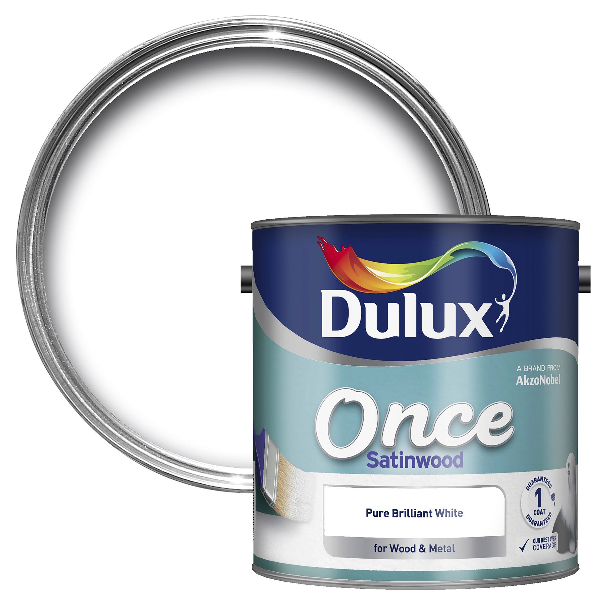 Дулюкс. Brilliant White Dulux. 