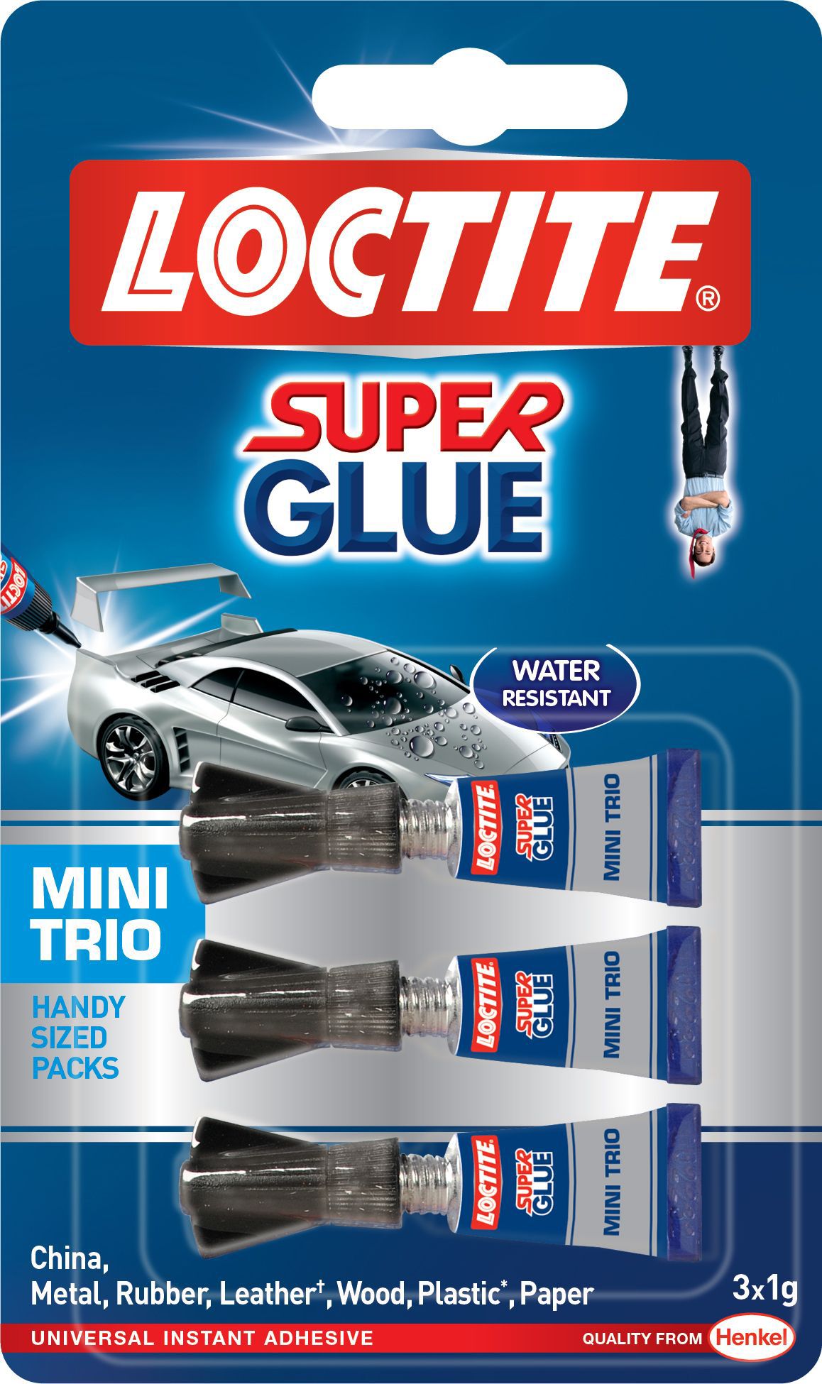 Loctite Mini trio Liquid Superglue, Pack of 3