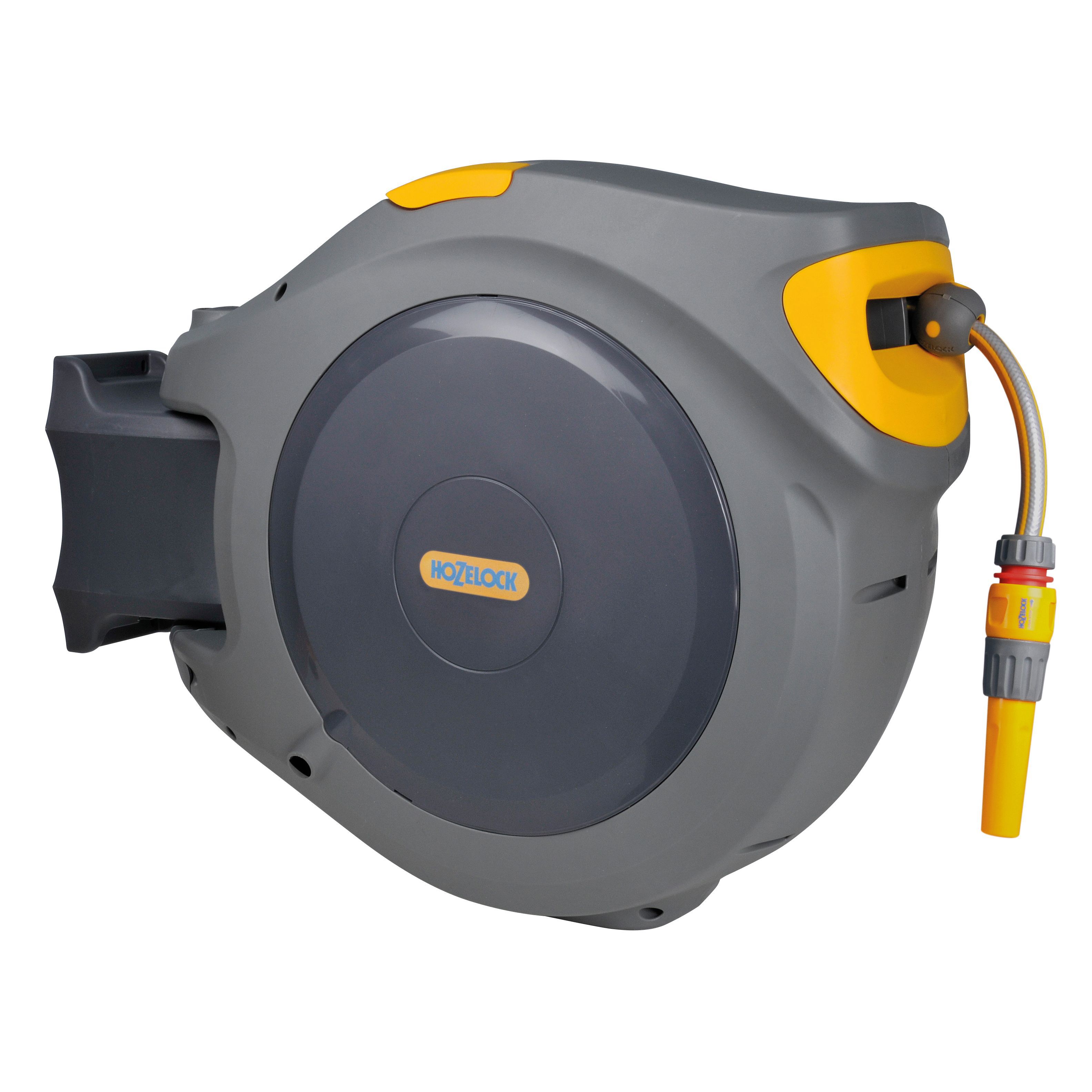 B & Q Hozelock Auto Hose reel (L)30m Hose reels £98.00 DIY Compare Finding you the best DIY