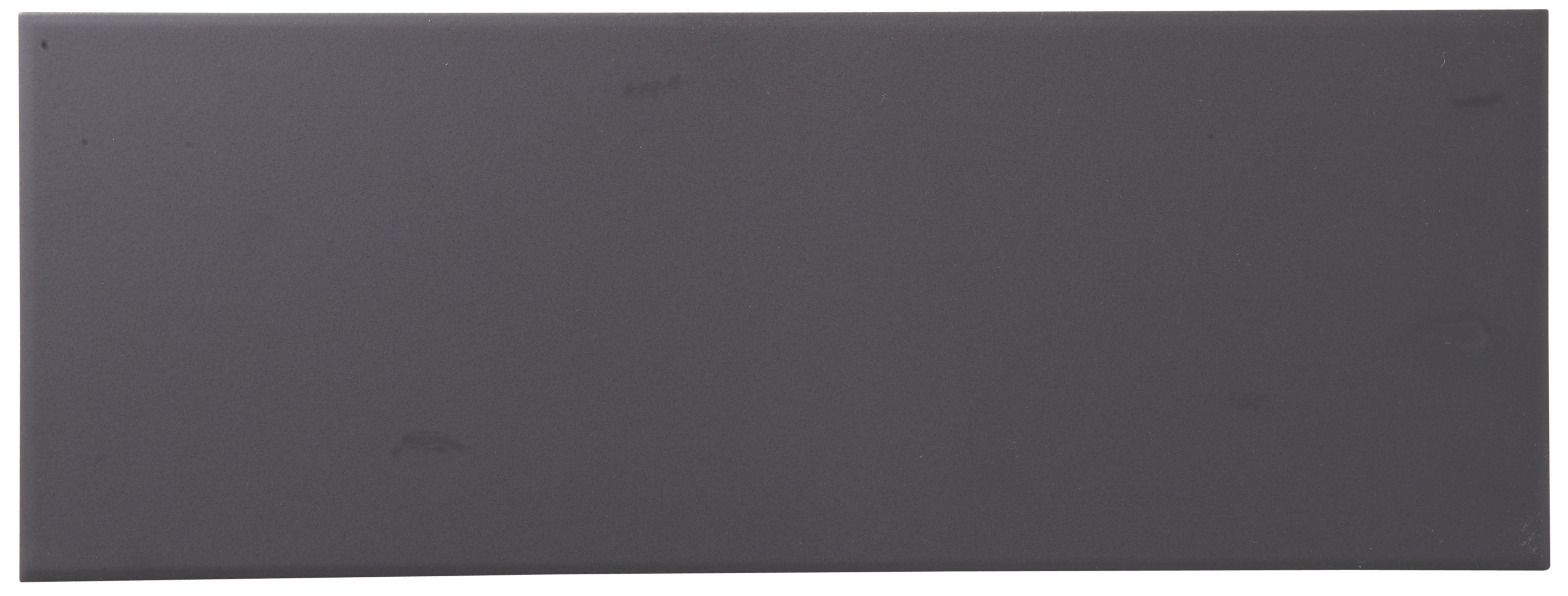 City chic Anthracite Plain Ceramic Wall Tile Sample