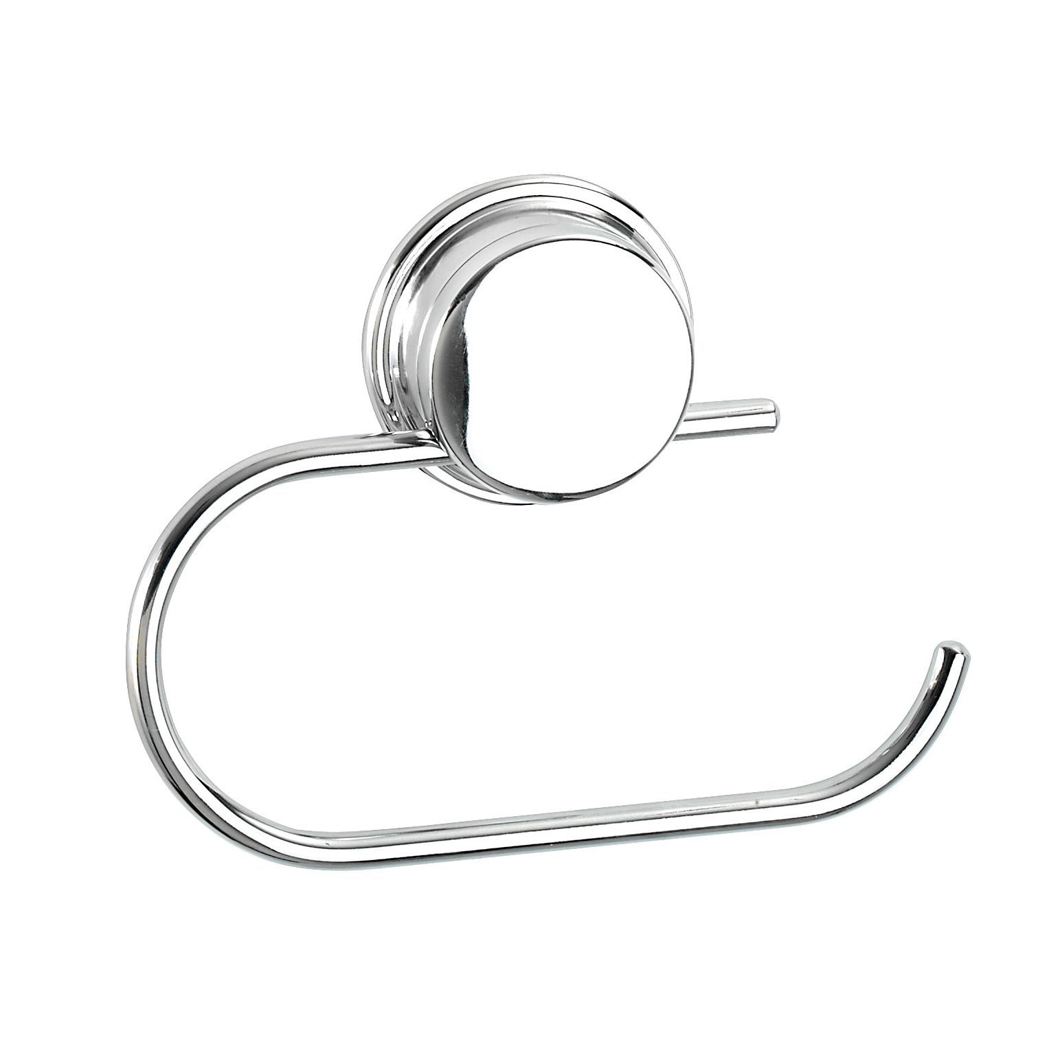 B & Q Croydex Stick'N'Lock Plus Chrome effect Toilet roll holder Toilet roll holders £12.00