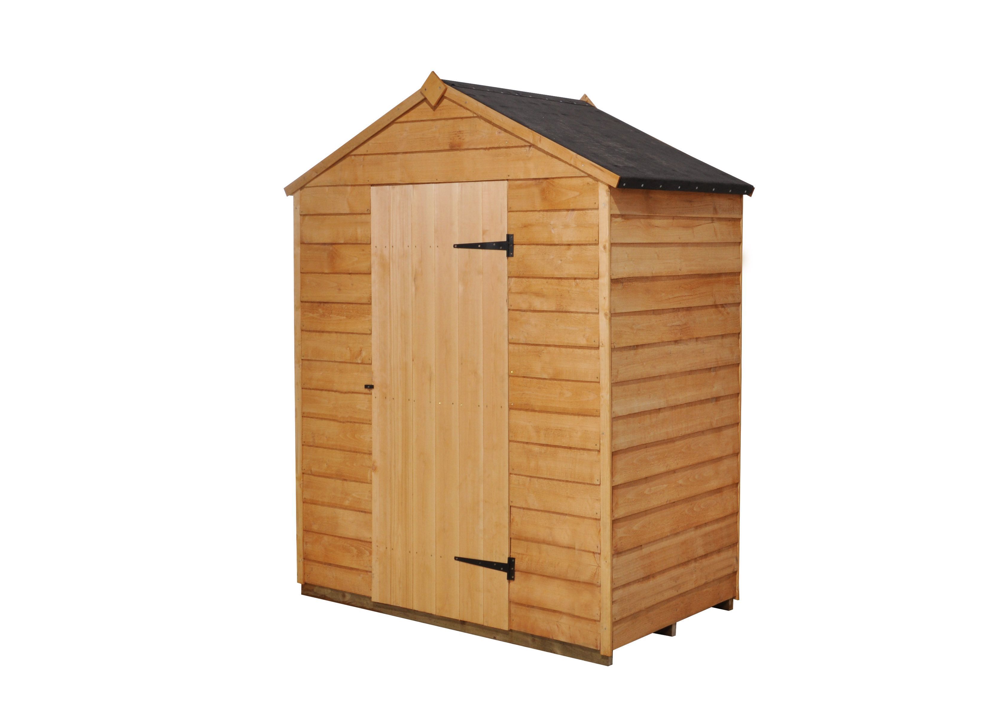 5x3 Apex Overlap Wooden Shed