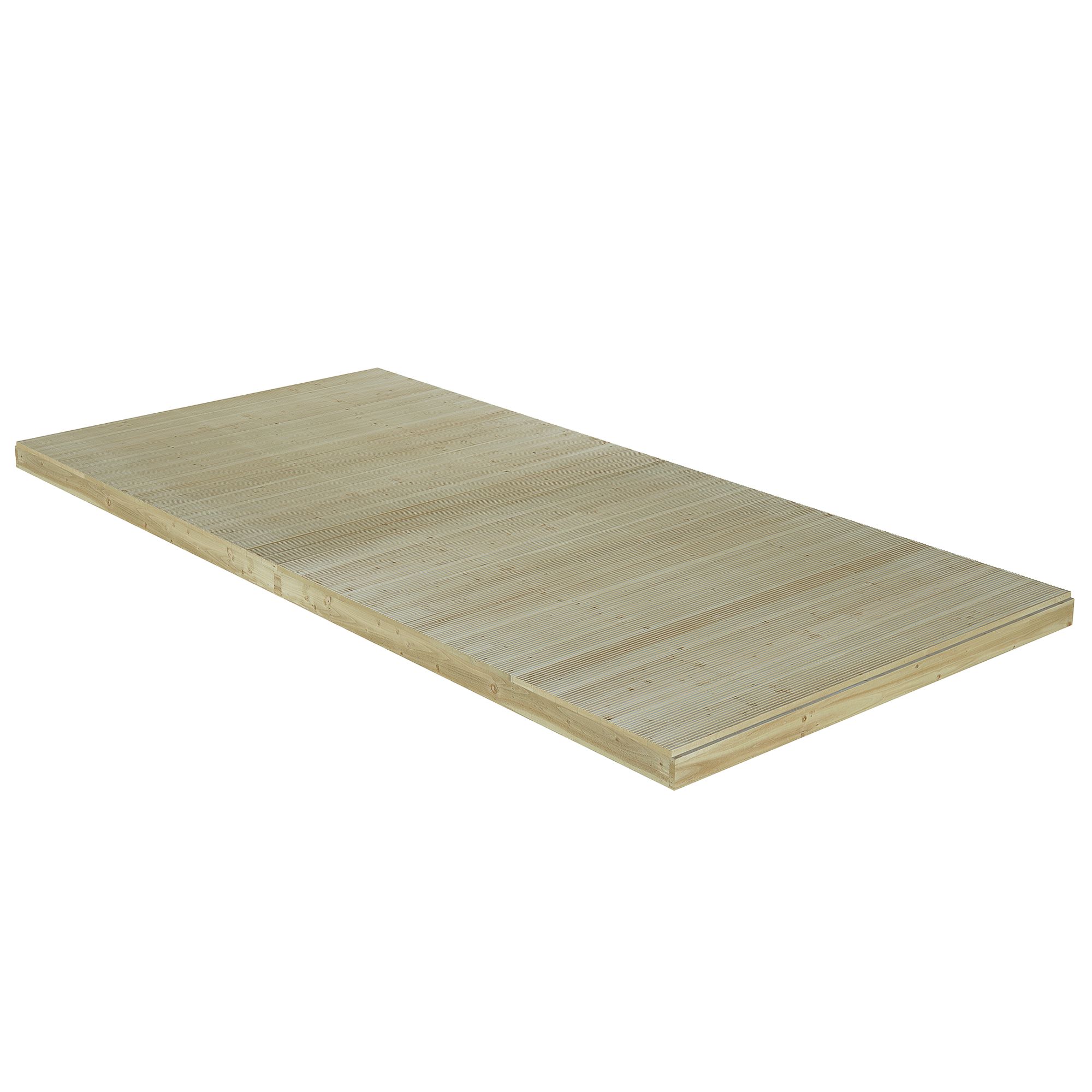 Forest Garden Softwood Decking Kit, (L) 2.4M X (W) 4.91M, 5.89M²