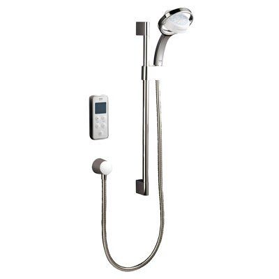 Mira Vision Pumped Rear Fed Chrome Effect Thermostatic Digital Mixer Shower