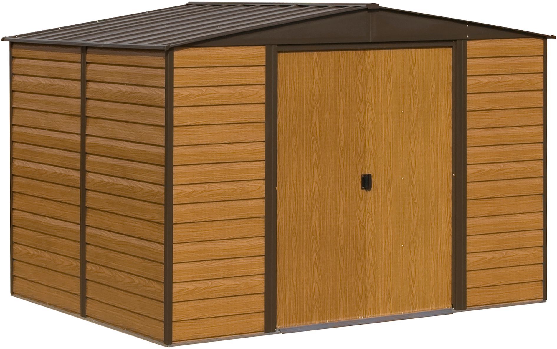 Arrow Woodvale 10x8 Apex Metal Shed - Assembly service included