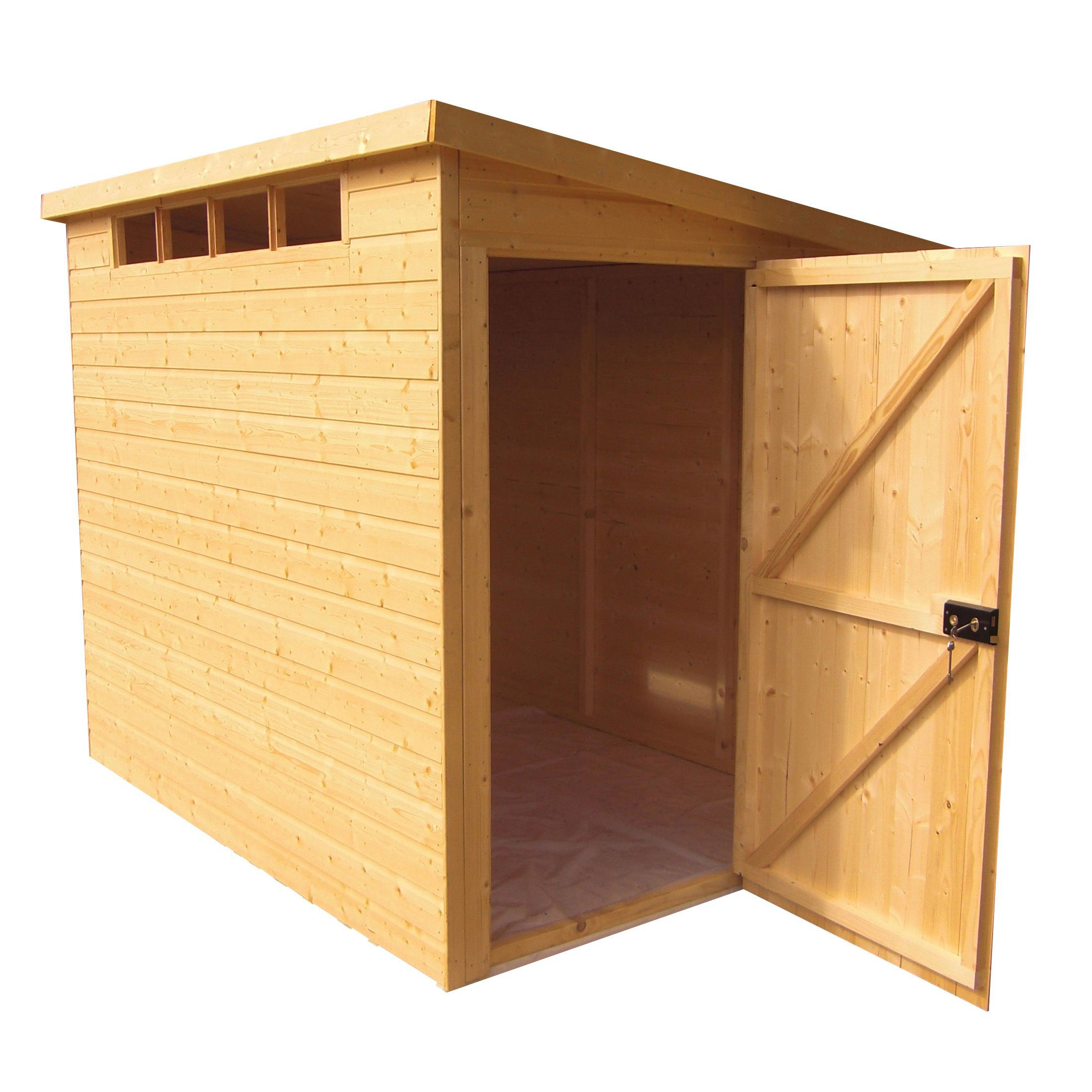 Shire 10x6 Pent Shed - Base not includedAssembly service included