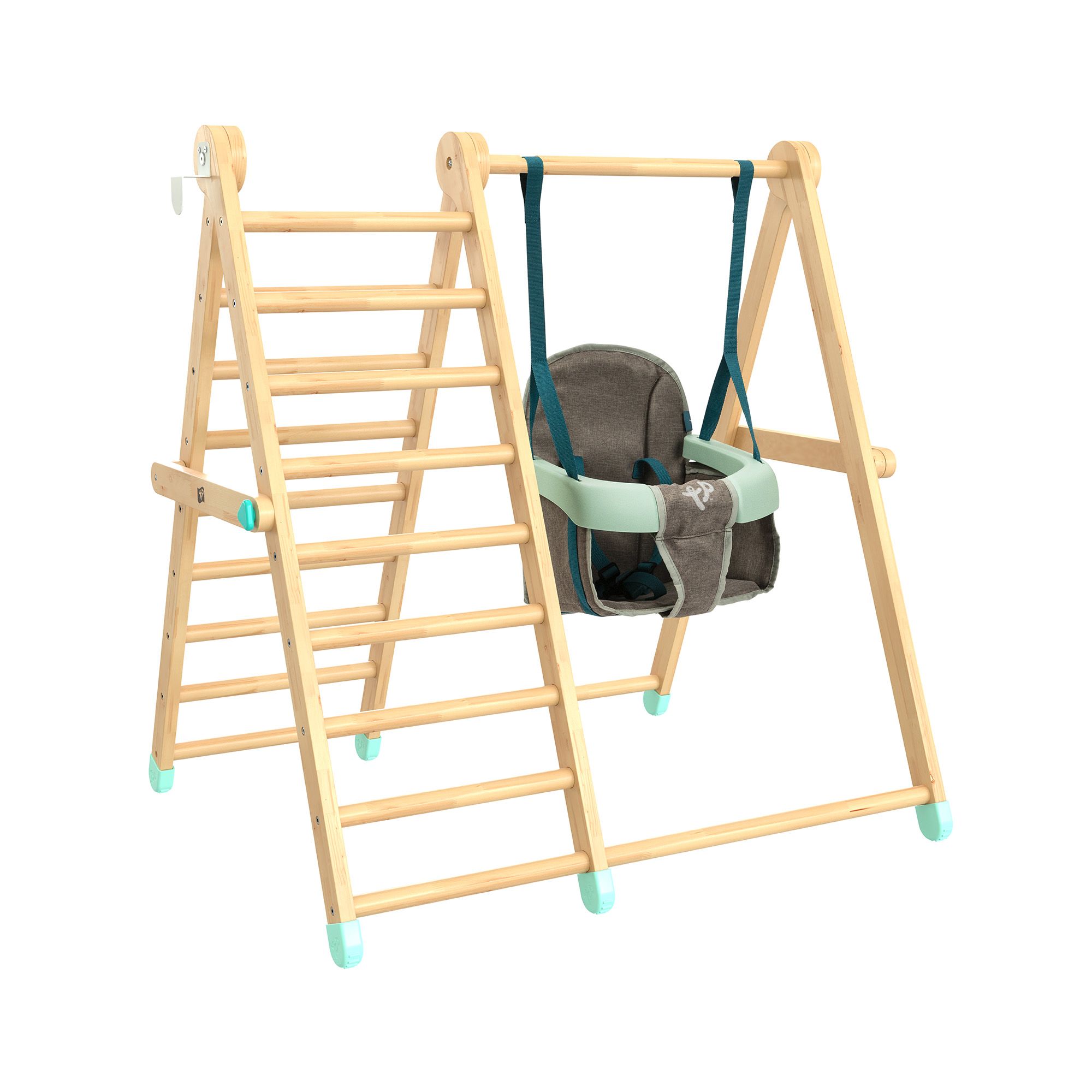 Tp Toys Climbing Frame With Swing