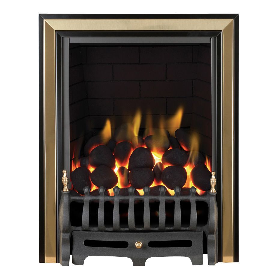 B & Q Focal Point Horizon Full Depth Black Fire Gas Fires £384.00 - DIY ...