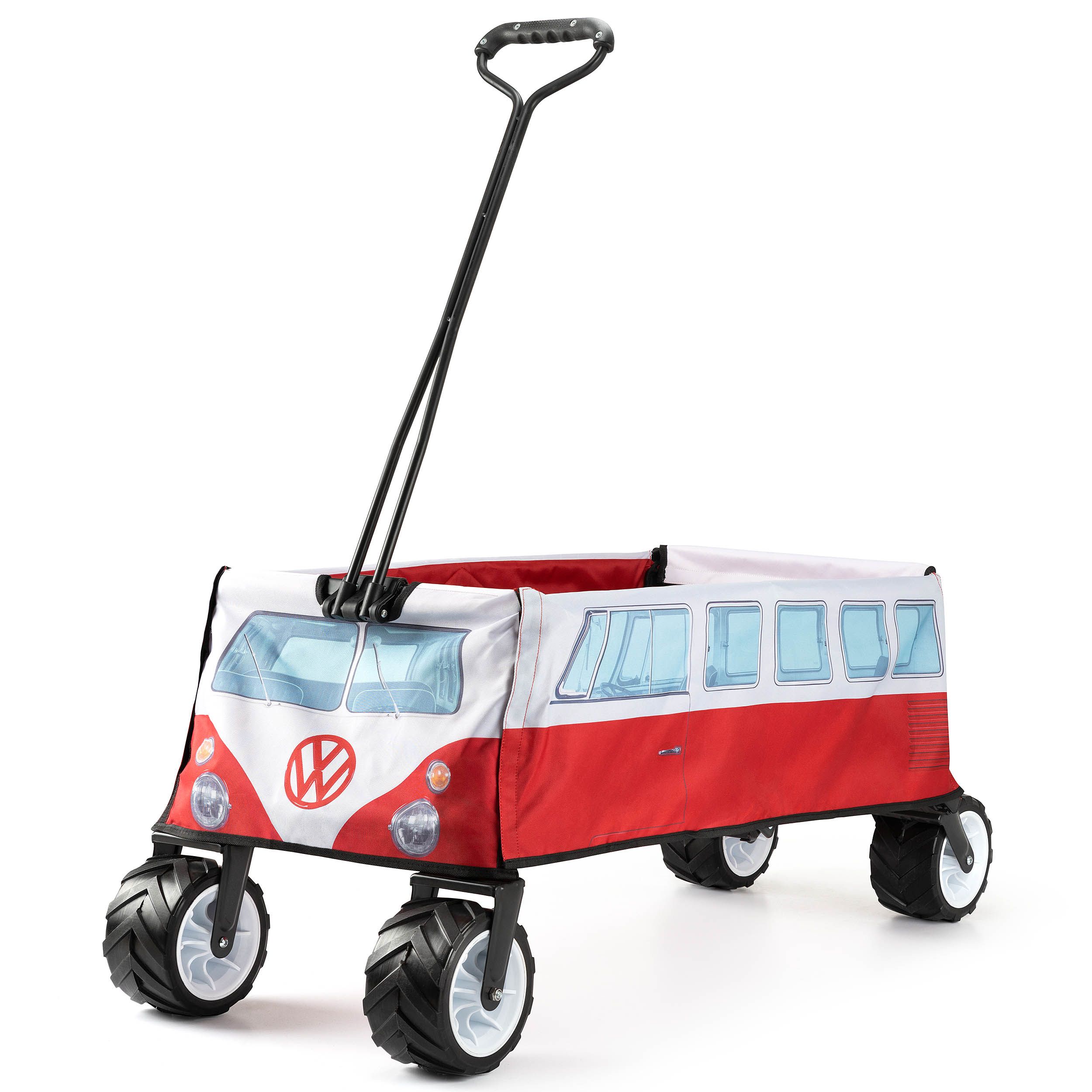 Volkswagen Red Foldable Trolley, 60Kg Capacity