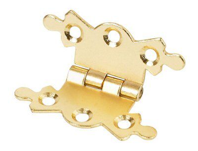 SKIP19C BUTTERFLY HINGES ELECTRO BRASS 4