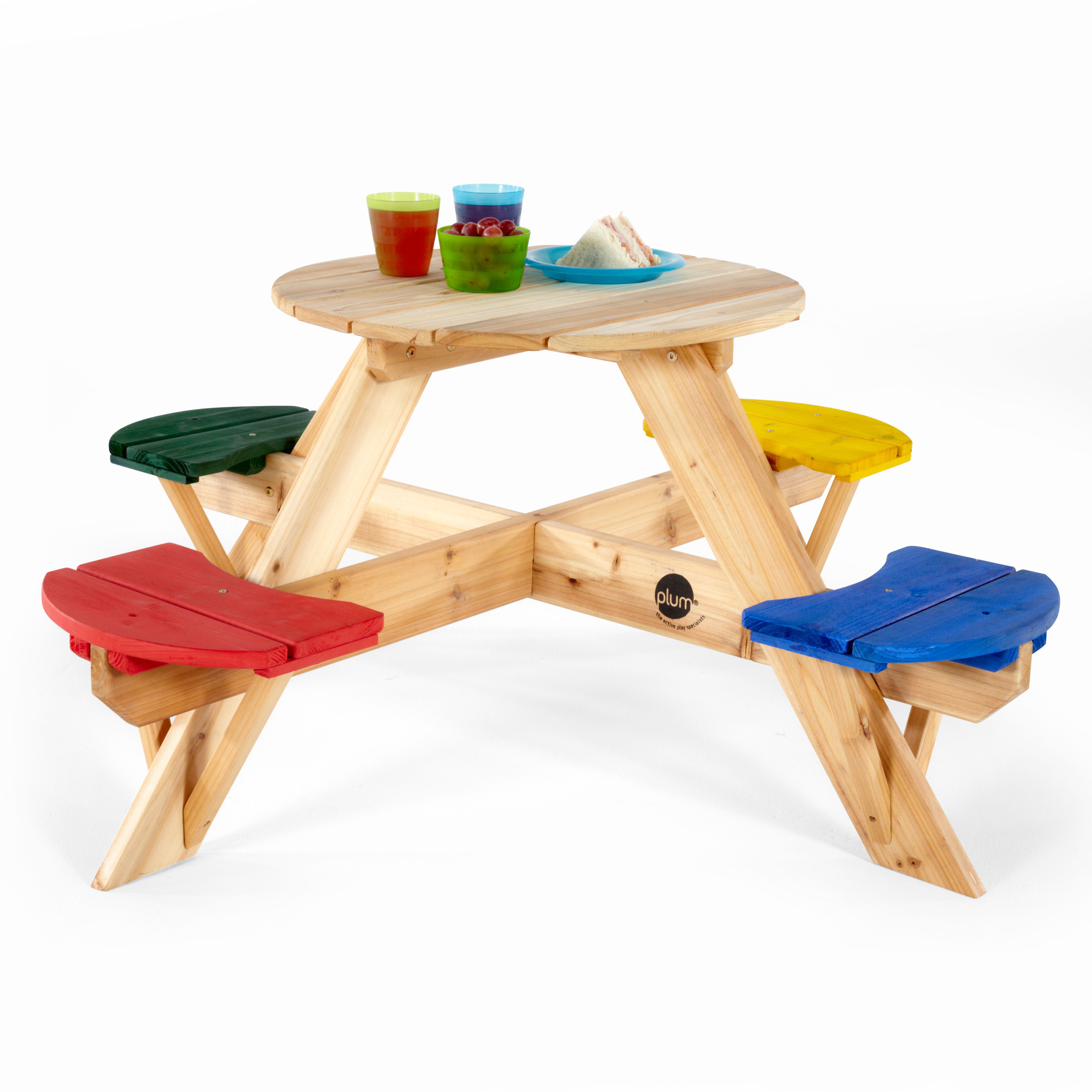 Outdoor Wooden Picnic table