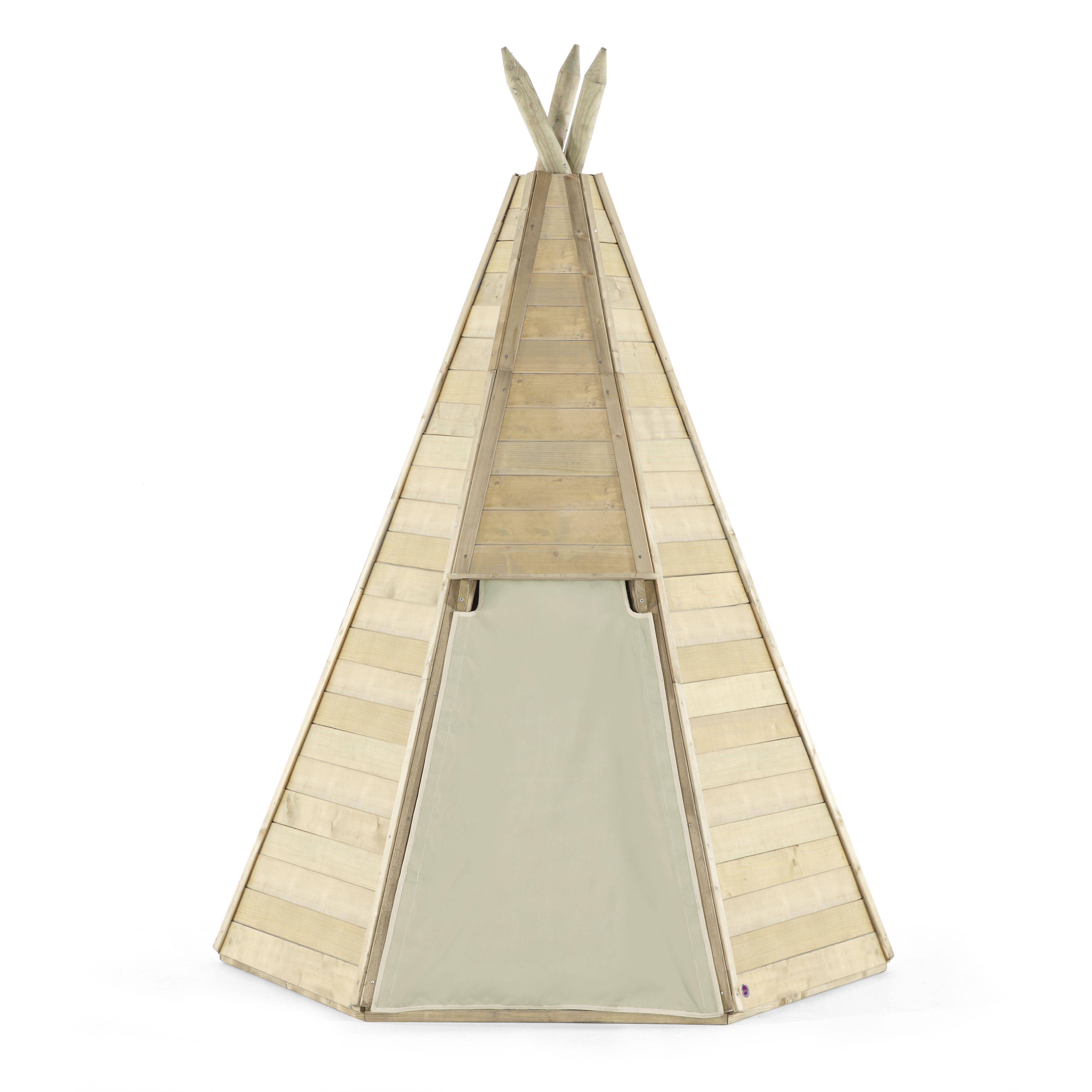 L150 x W150 Outdoor Wooden Teepee with base